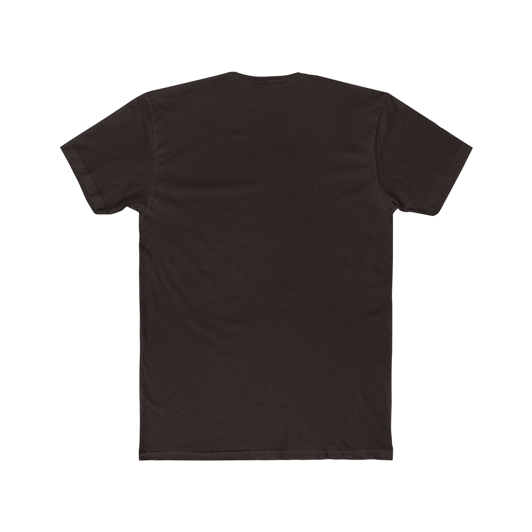 Unisex Personalized Front and Back Cotton Crew Tee
