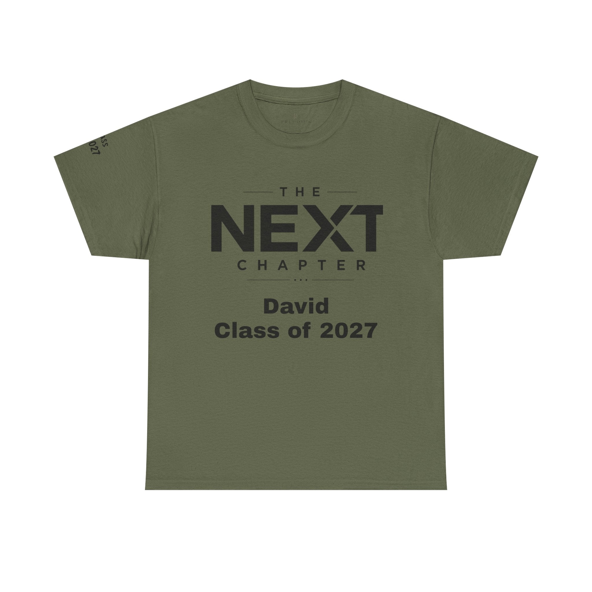 Personalized "Class of" and School pride, Back to School-Unisex Heavy Cotton Tee