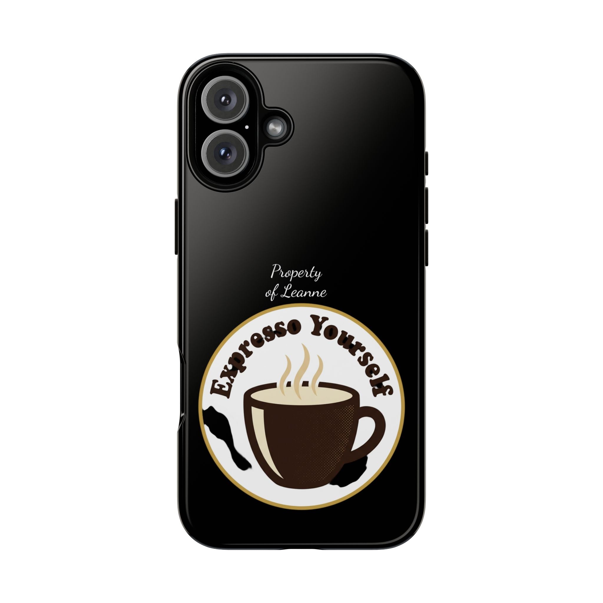Espresso Yourself Phone Case — Cute Coffee Cup Protective Case for Coffee Lovers