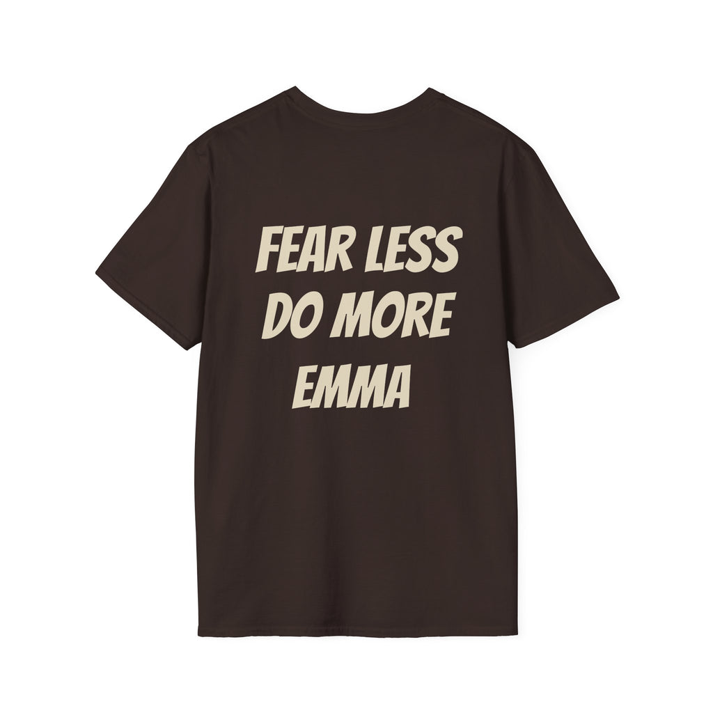 Personalized "Studying For My Rich Era", "Fear Less Do More" comfortable unisex T-Shirt