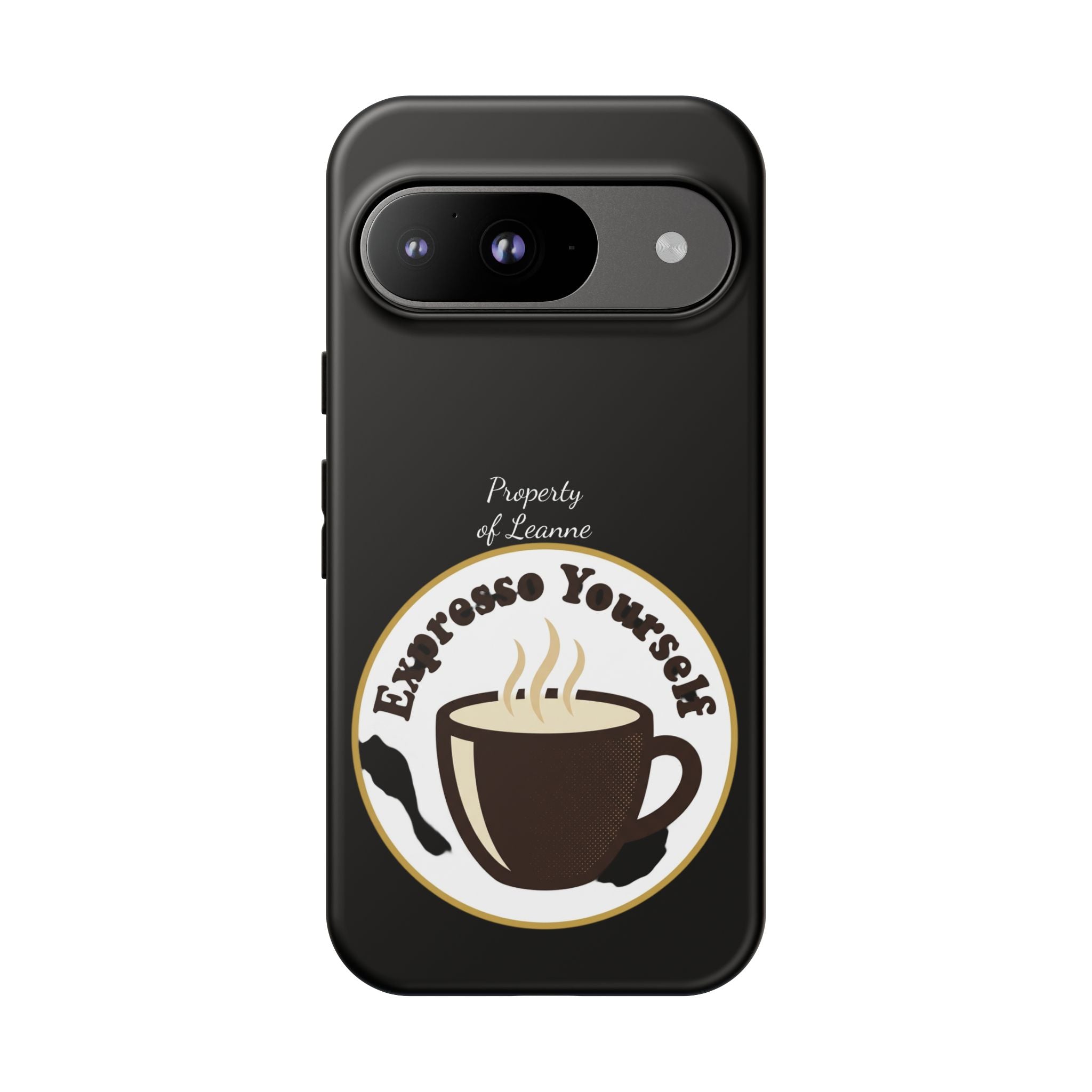 Espresso Yourself Phone Case — Cute Coffee Cup Protective Case for Coffee Lovers