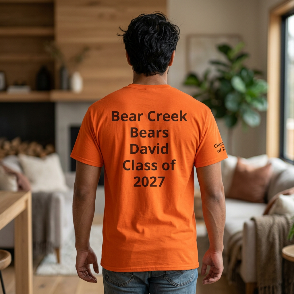Personalized "Class of" and School pride, Back to School-Unisex Heavy Cotton Tee