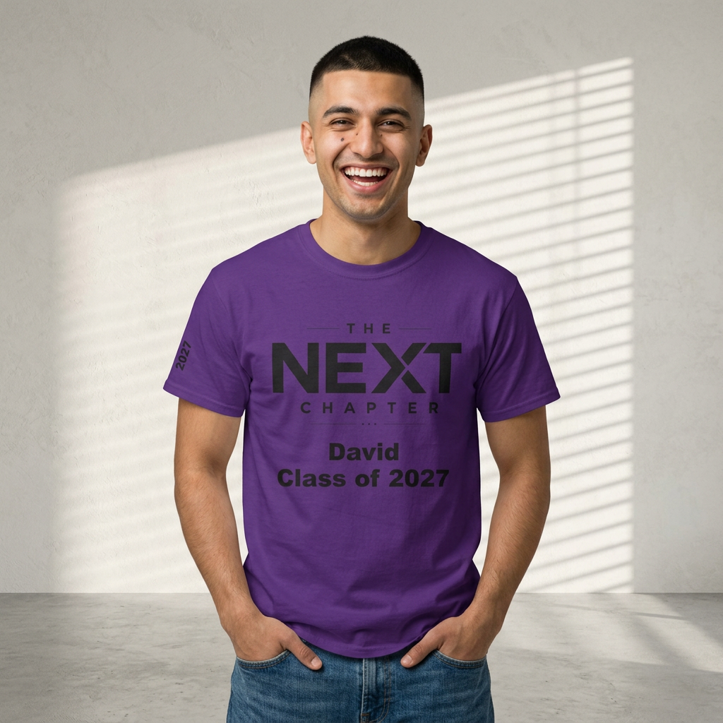 Personalized "Class of" and School pride, Back to School-Unisex Heavy Cotton Tee