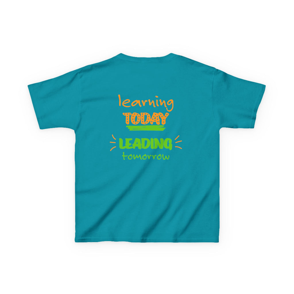 Kids Tee —  Back to School "BOSS" Personalized : "Learning Today, Leading Tomorrow"