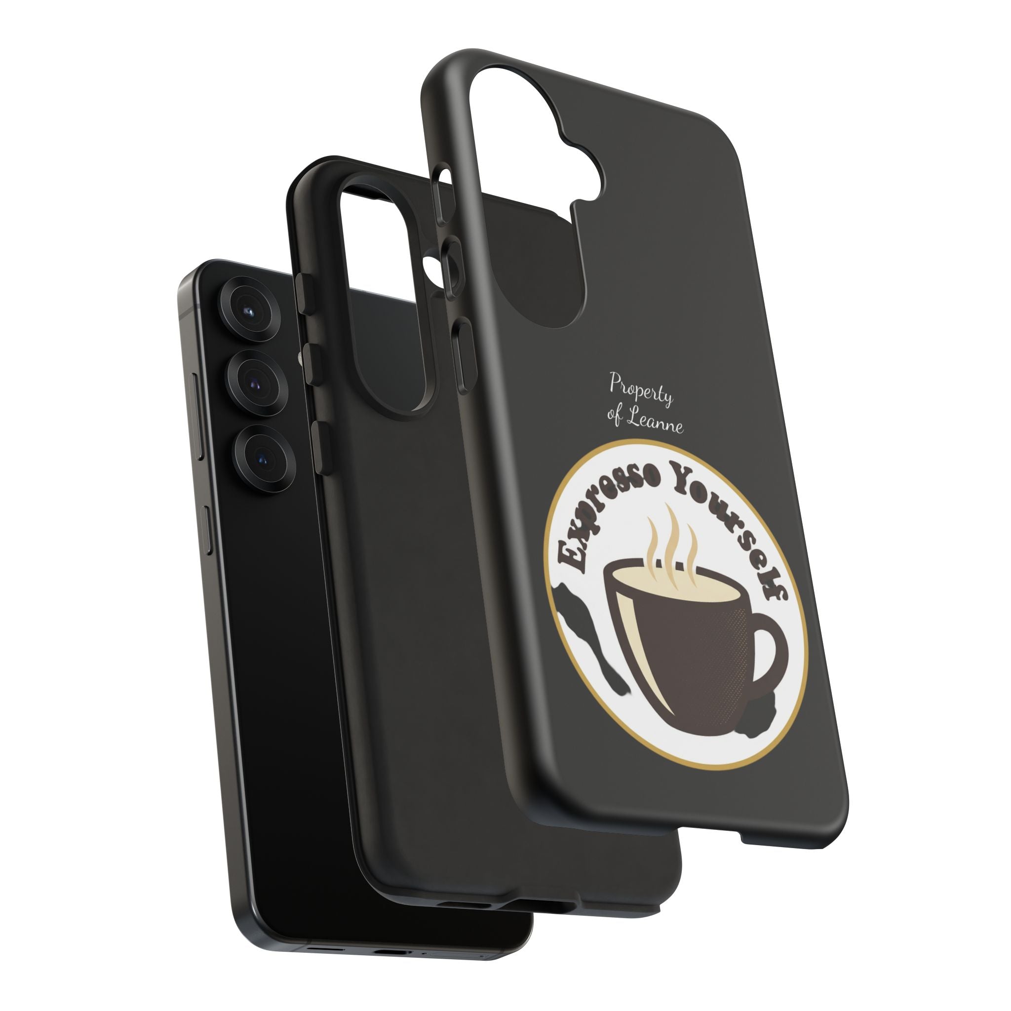 Espresso Yourself Phone Case — Cute Coffee Cup Protective Case for Coffee Lovers