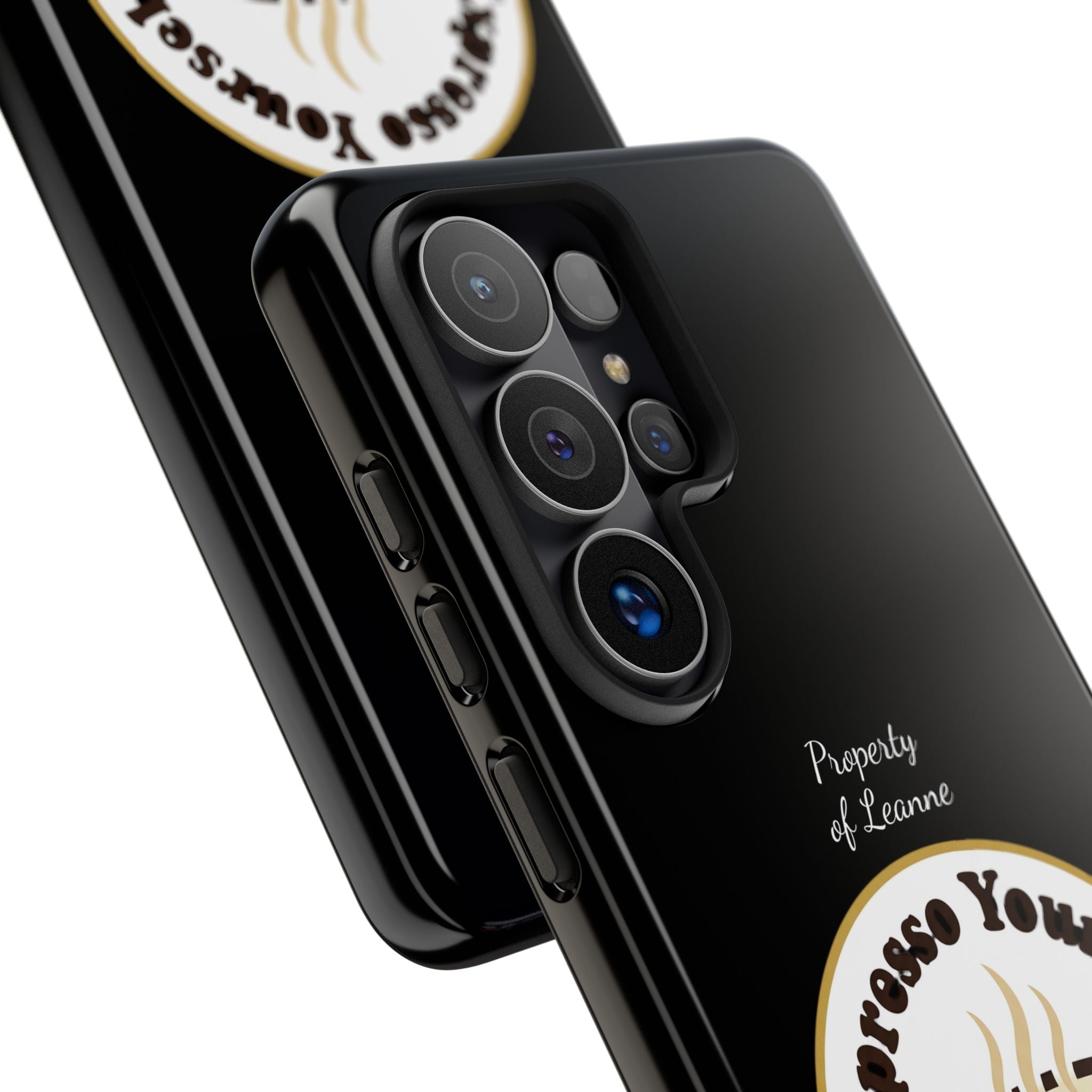 Espresso Yourself Phone Case — Cute Coffee Cup Protective Case for Coffee Lovers