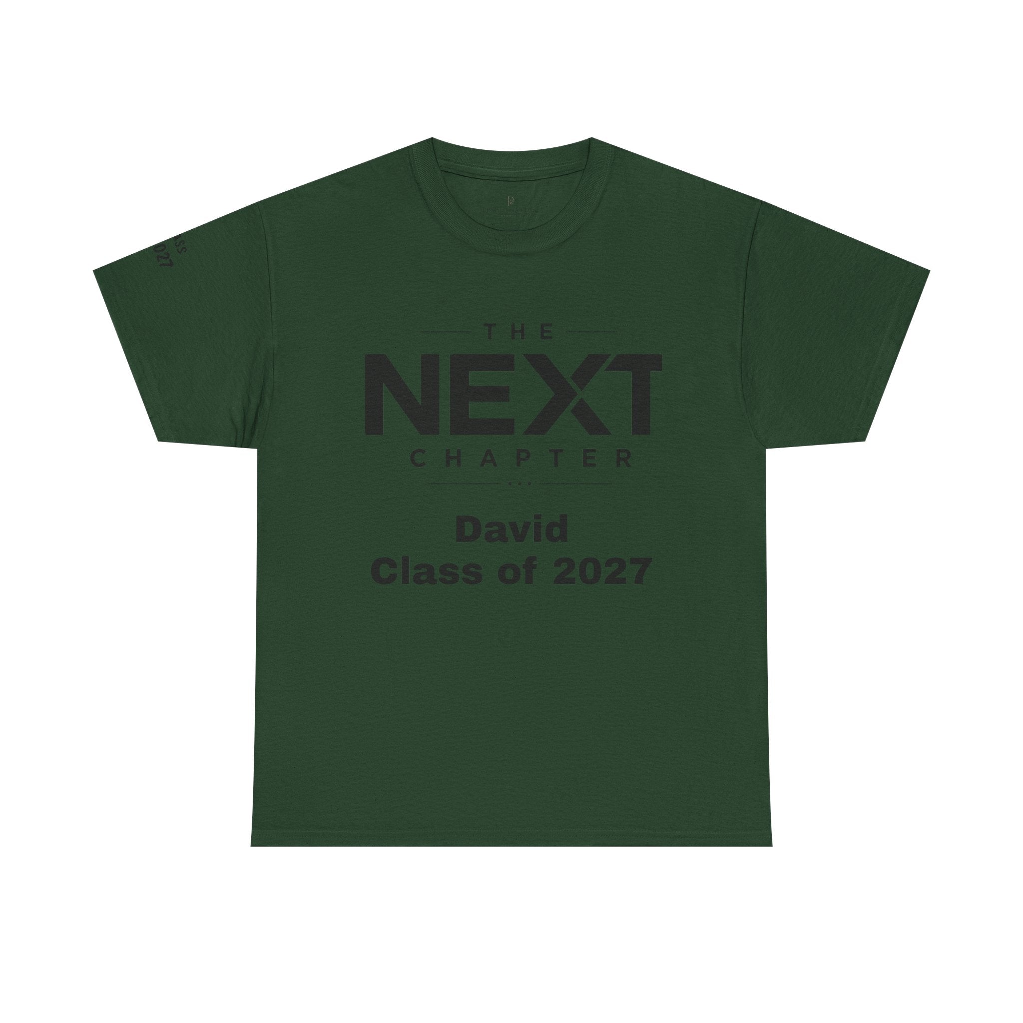 Personalized "Class of" and School pride, Back to School-Unisex Heavy Cotton Tee