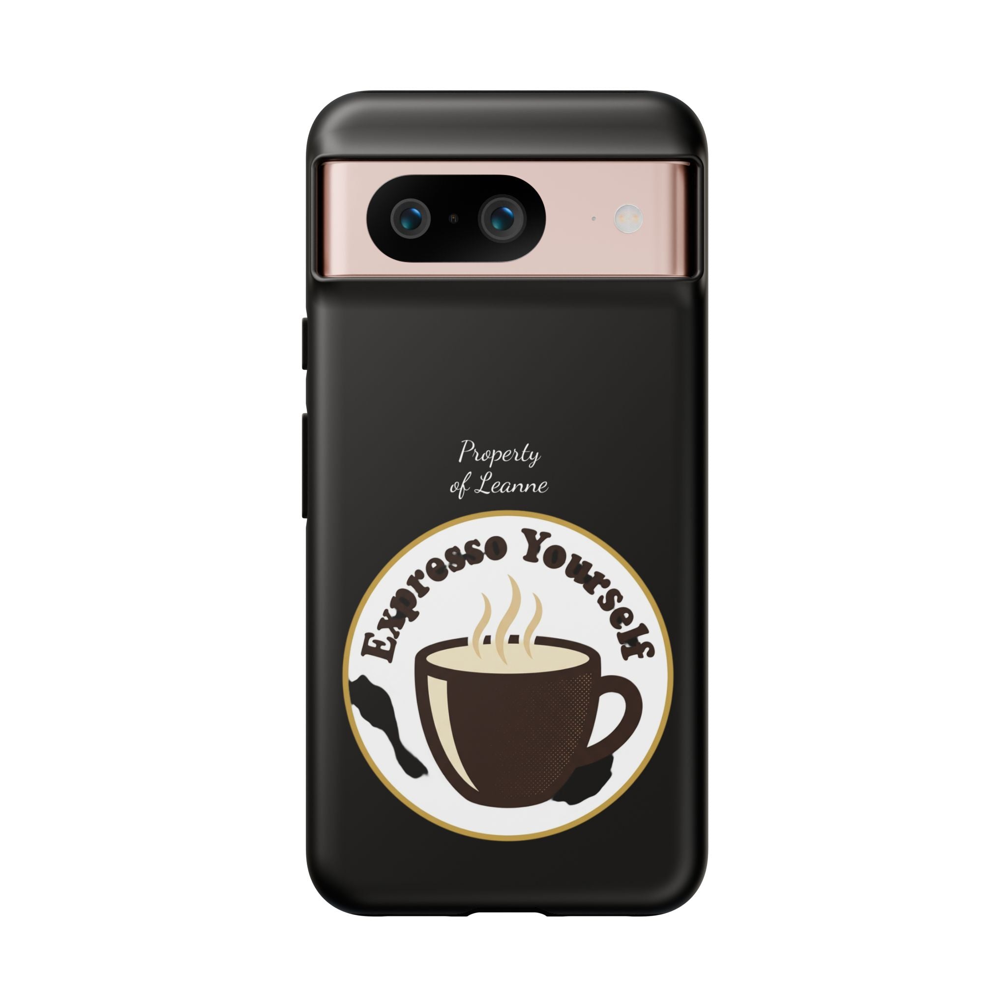 Espresso Yourself Phone Case — Cute Coffee Cup Protective Case for Coffee Lovers