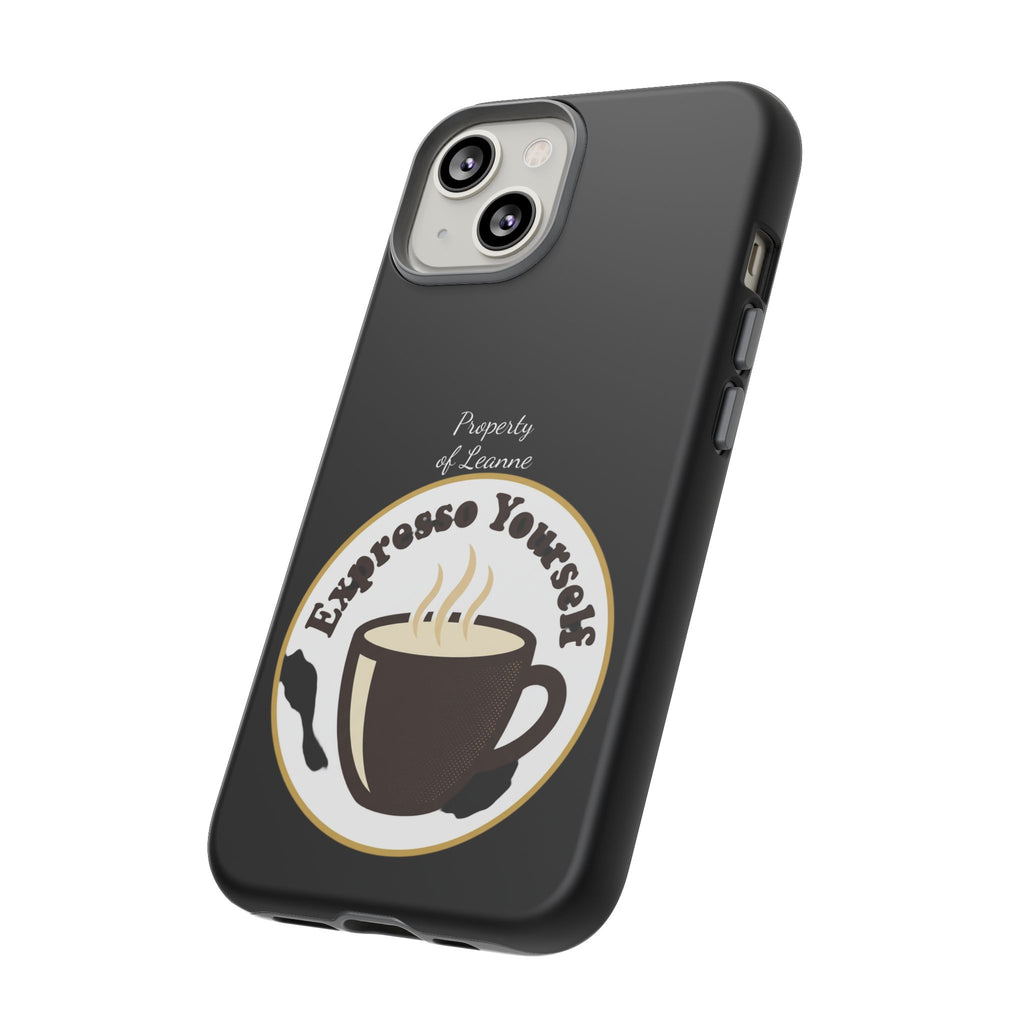 Espresso Yourself Phone Case — Cute Coffee Cup Protective Case for Coffee Lovers