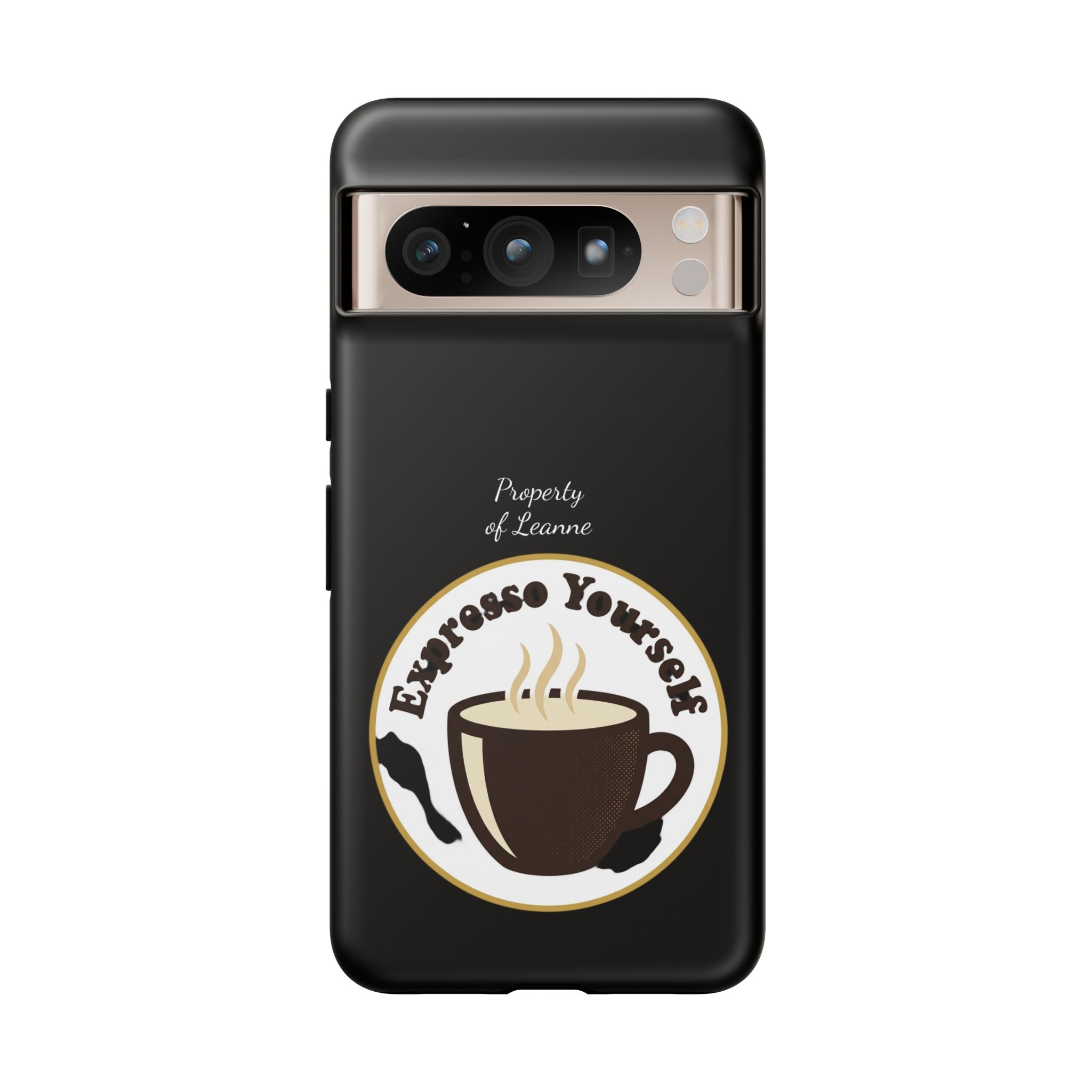 Espresso Yourself Phone Case — Cute Coffee Cup Protective Case for Coffee Lovers