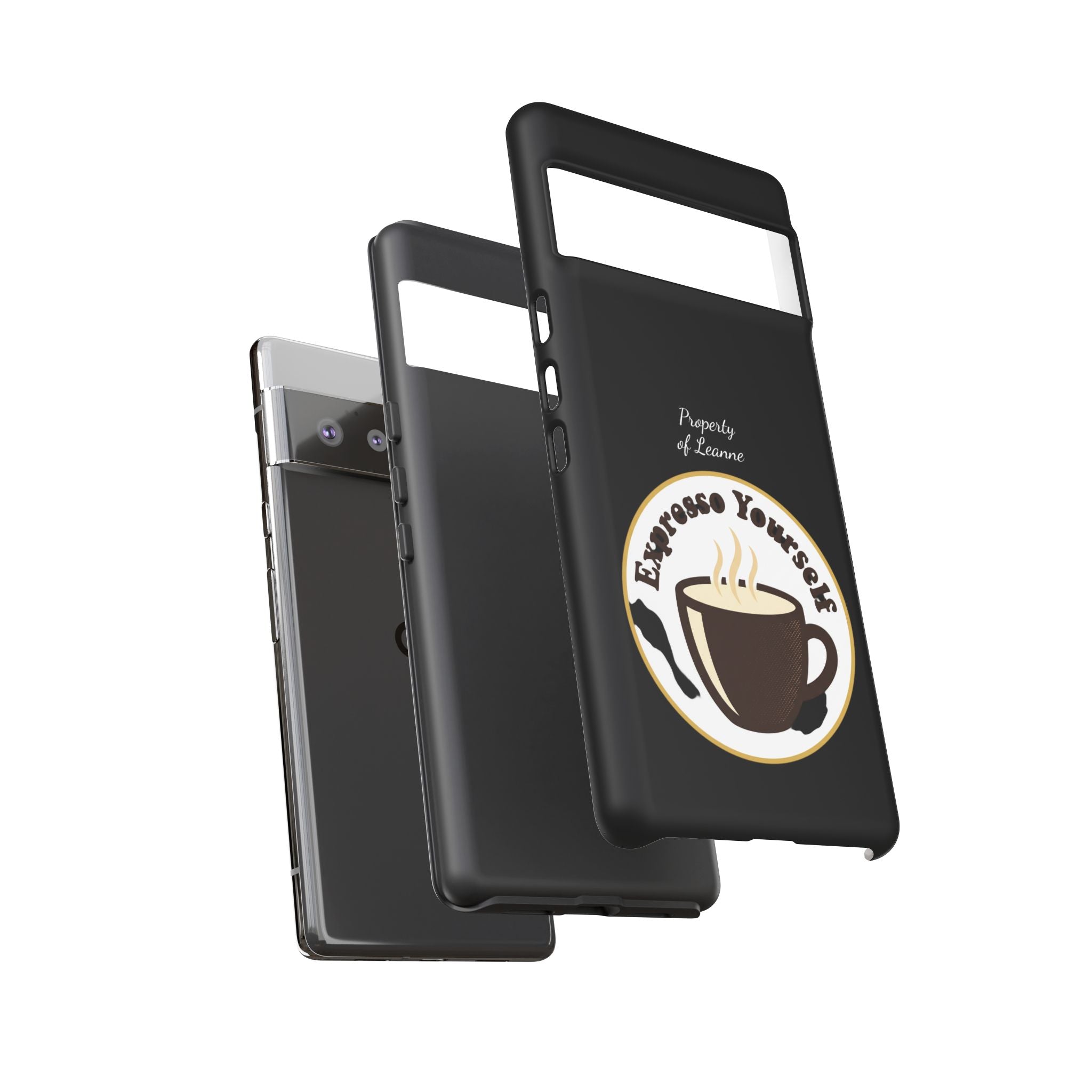 Espresso Yourself Phone Case — Cute Coffee Cup Protective Case for Coffee Lovers