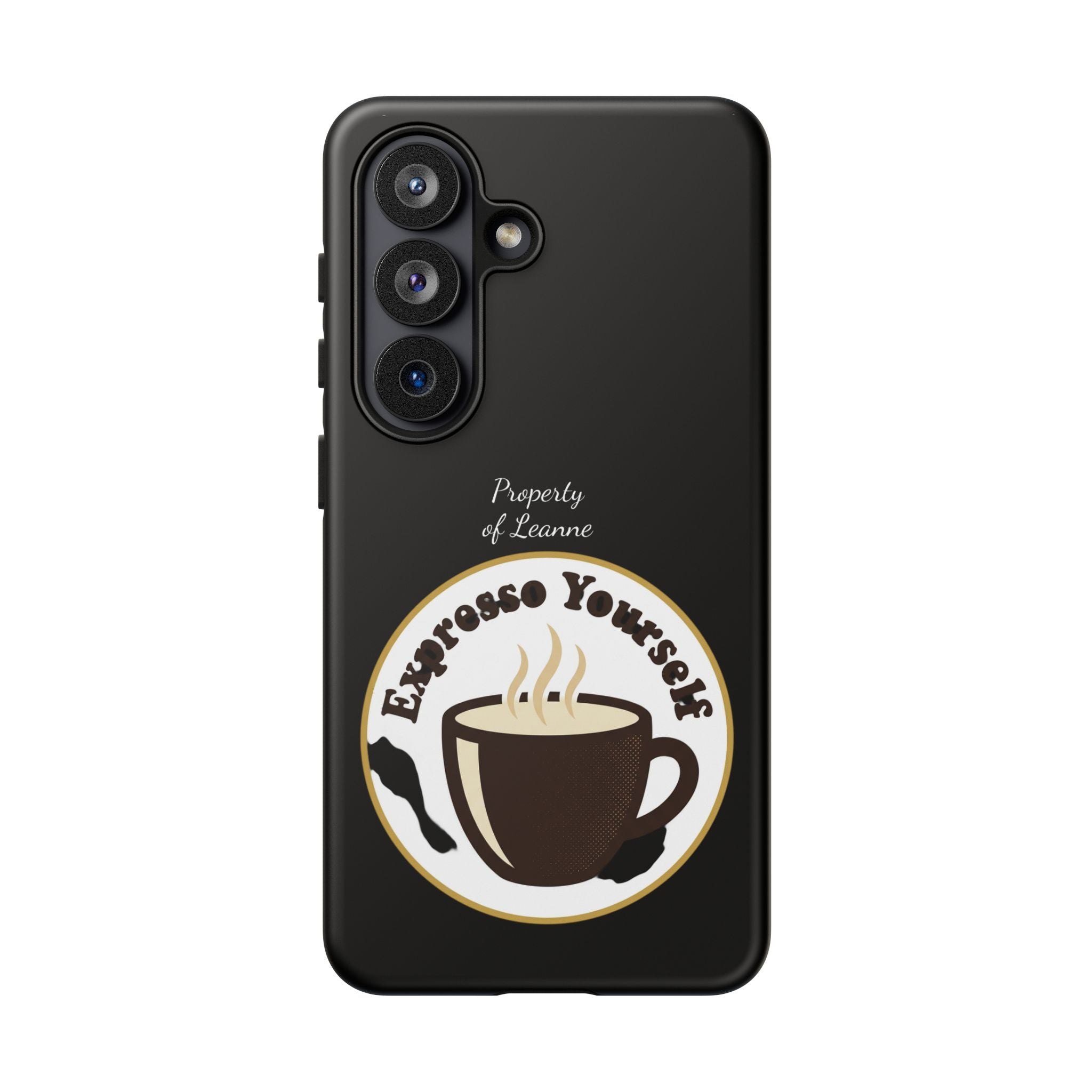 Espresso Yourself Phone Case — Cute Coffee Cup Protective Case for Coffee Lovers