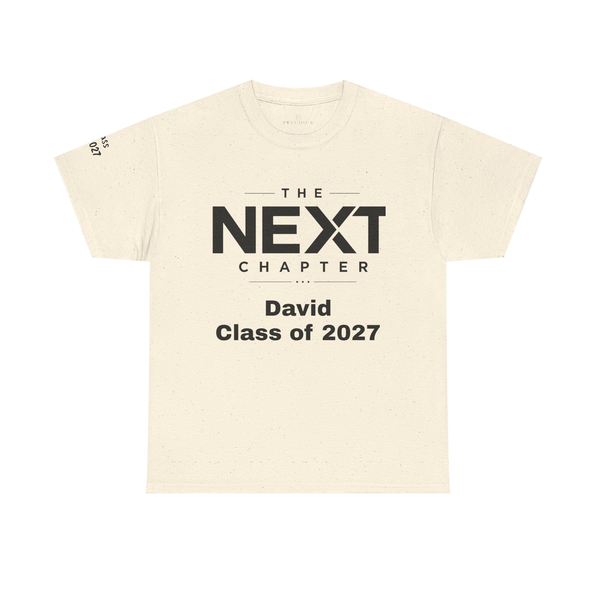 Personalized "Class of" and School pride, Back to School-Unisex Heavy Cotton Tee