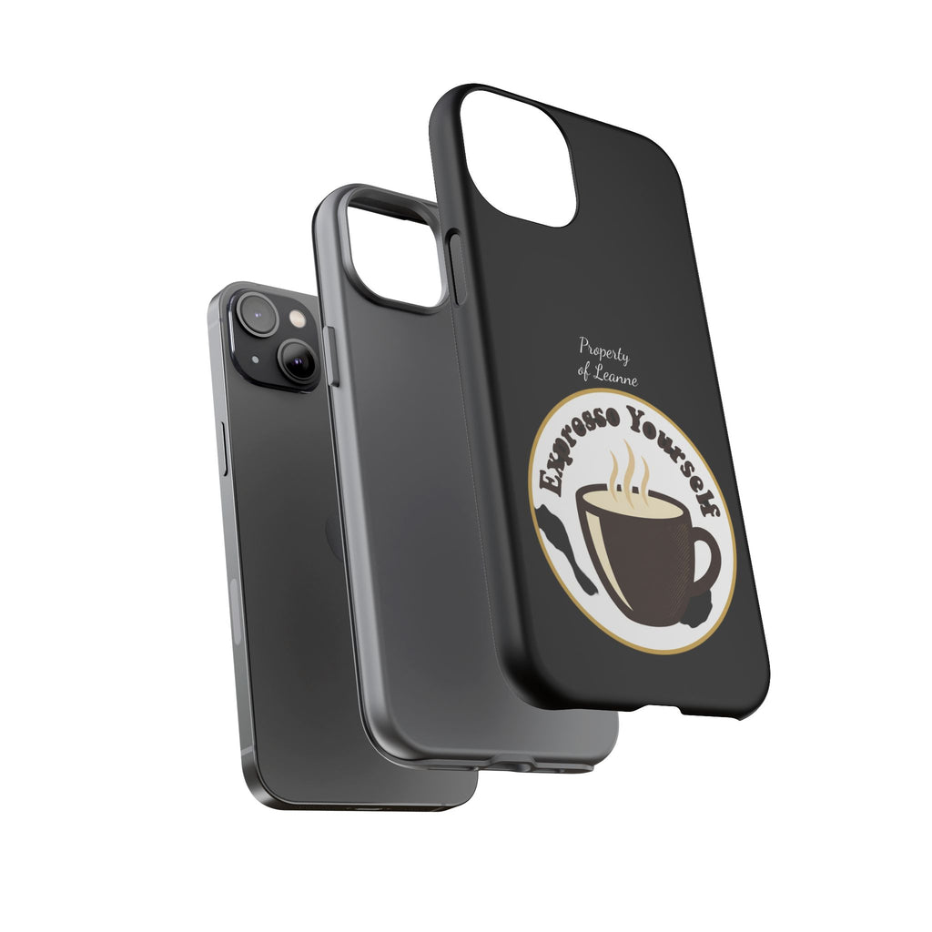 Espresso Yourself Phone Case — Cute Coffee Cup Protective Case for Coffee Lovers