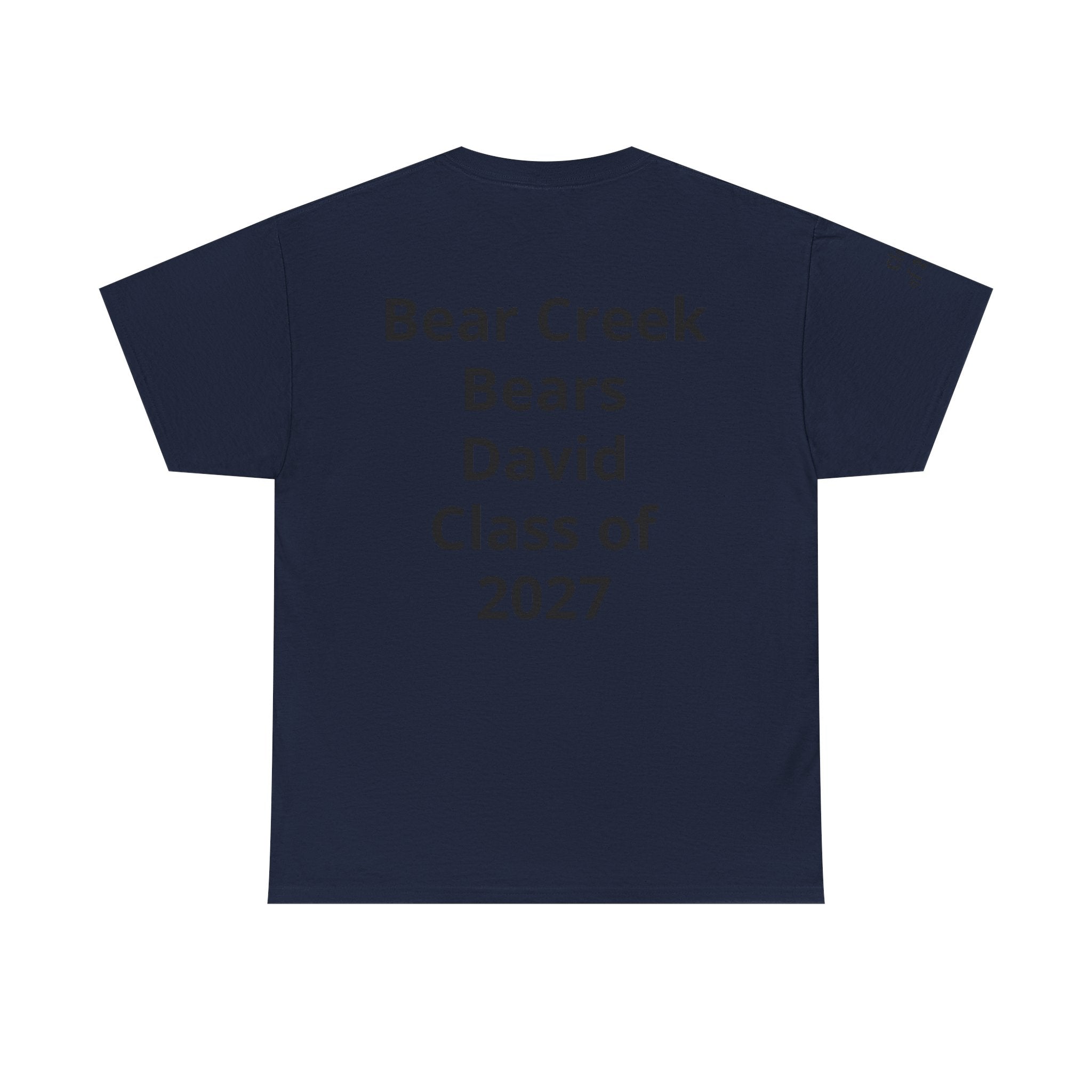 Personalized "Class of" and School pride, Back to School-Unisex Heavy Cotton Tee