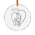 Personalized Glass Ornament, Single