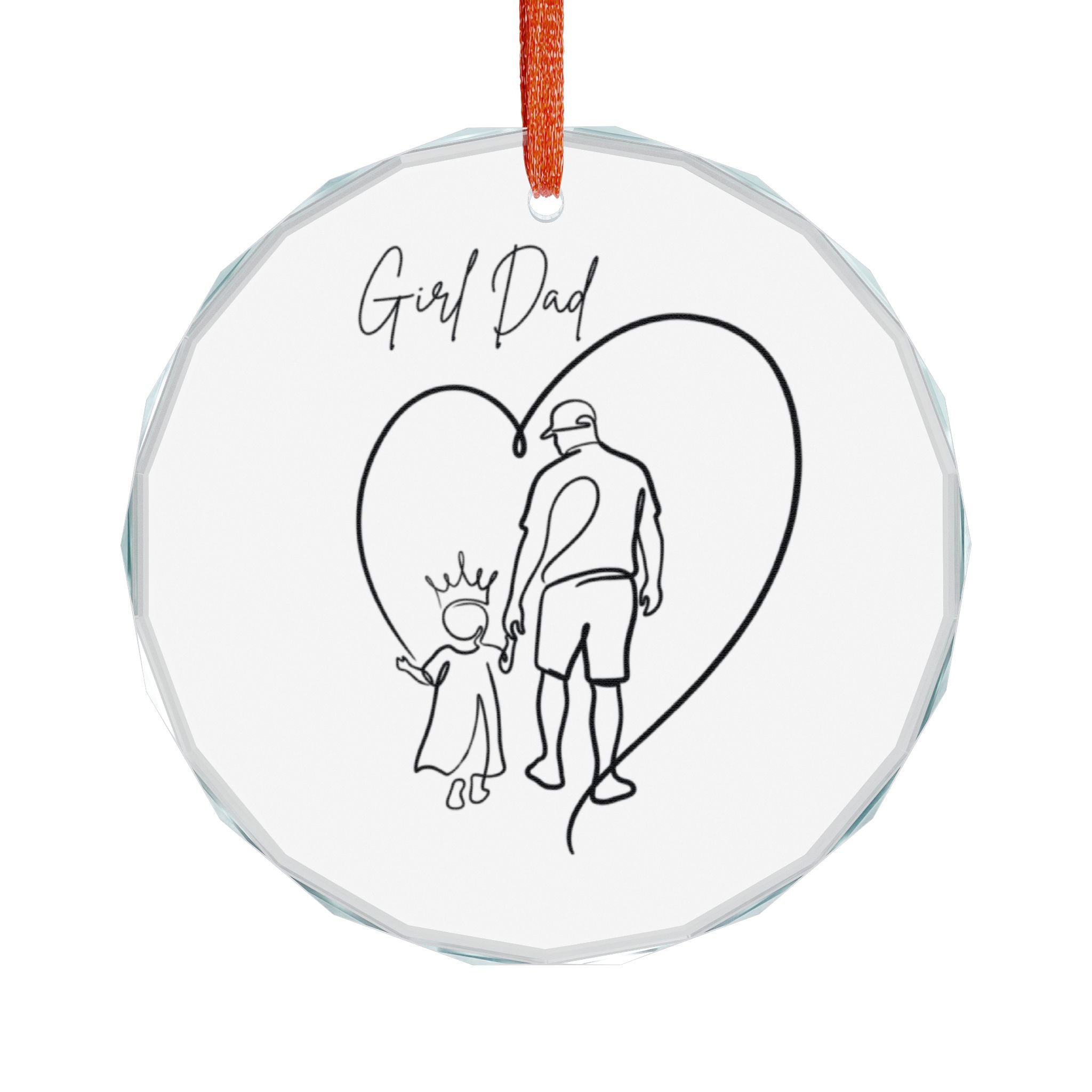 Personalized Glass Ornament, Single