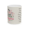 Personalized photo and text Ceramic Mug, (11oz, 15oz)