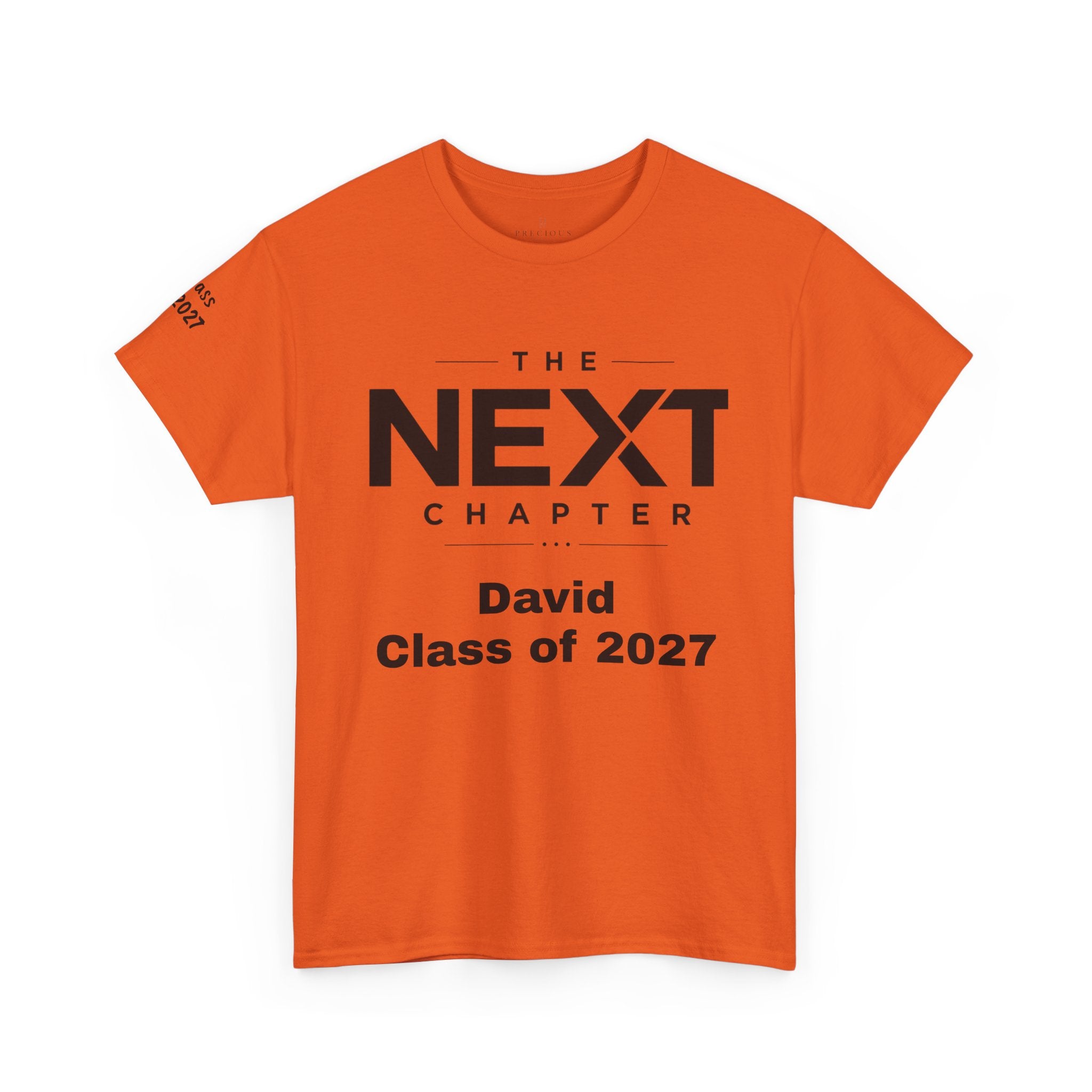 Personalized "Class of" and School pride, Back to School-Unisex Heavy Cotton Tee