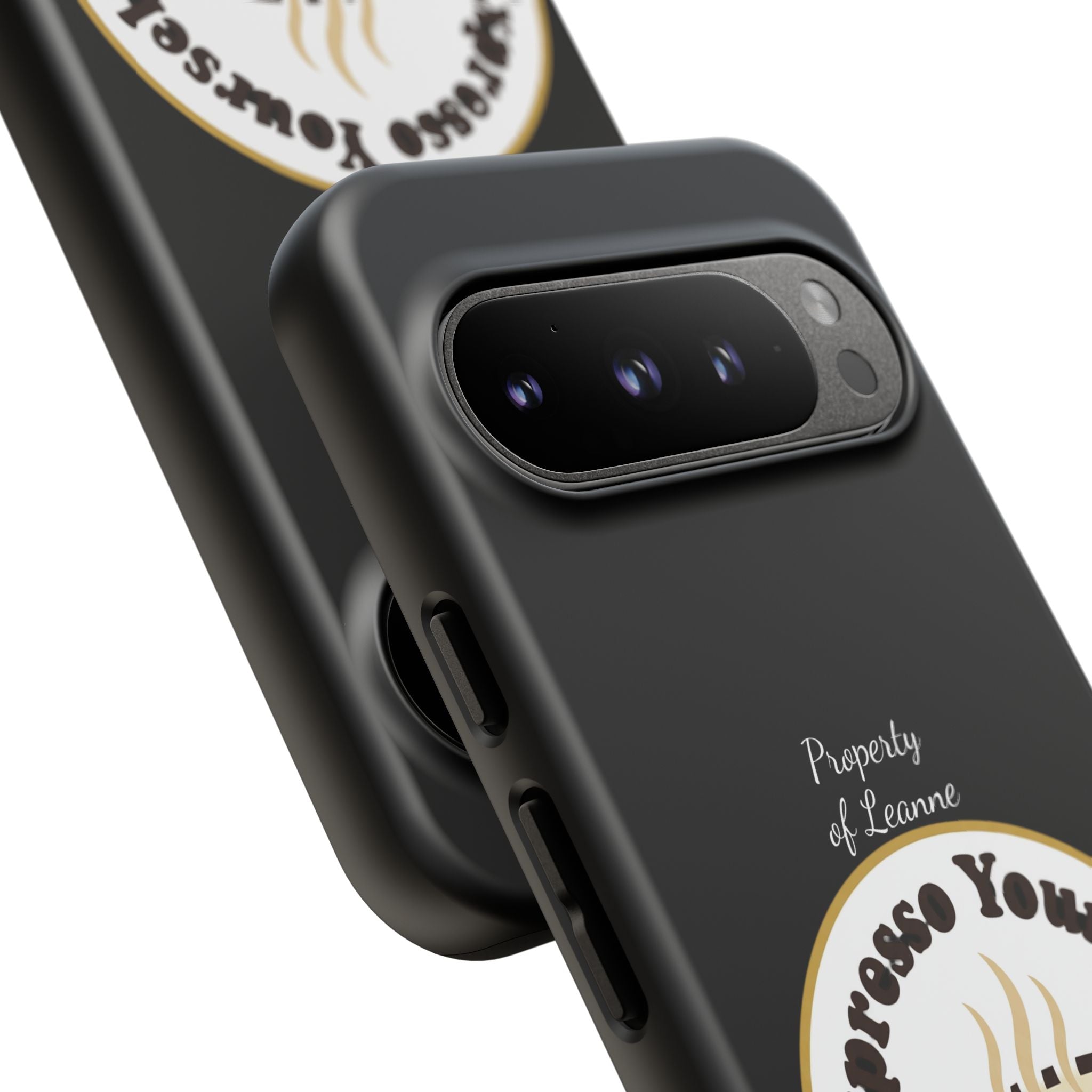 Espresso Yourself Phone Case — Cute Coffee Cup Protective Case for Coffee Lovers