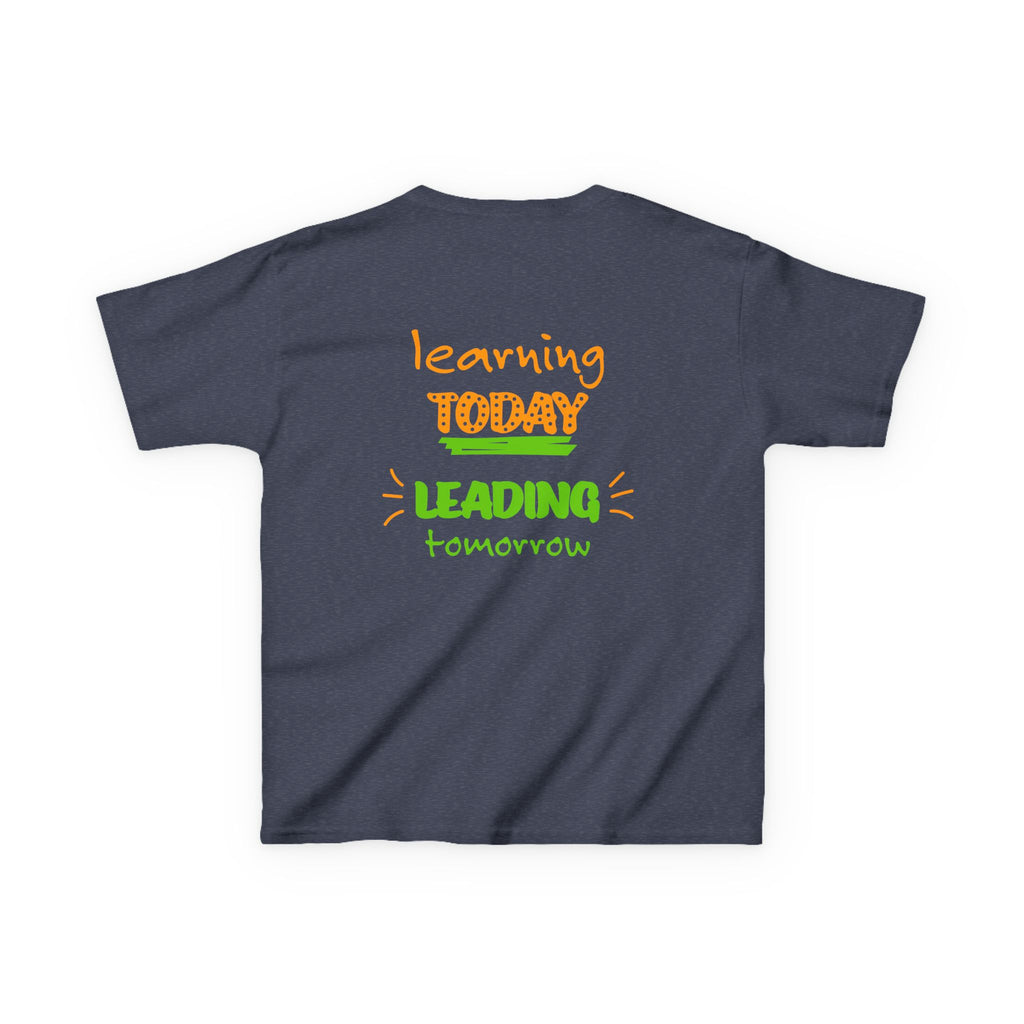 Kids Tee —  Back to School "BOSS" Personalized : "Learning Today, Leading Tomorrow"