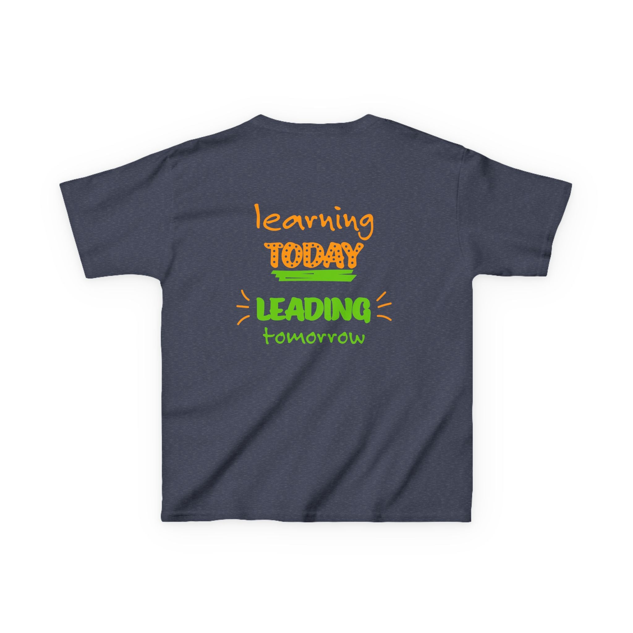 Kids Tee —  Back to School "BOSS" Personalized : "Learning Today, Leading Tomorrow"