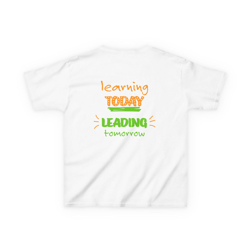 Kids Tee —  Back to School "BOSS" Personalized : "Learning Today, Leading Tomorrow"