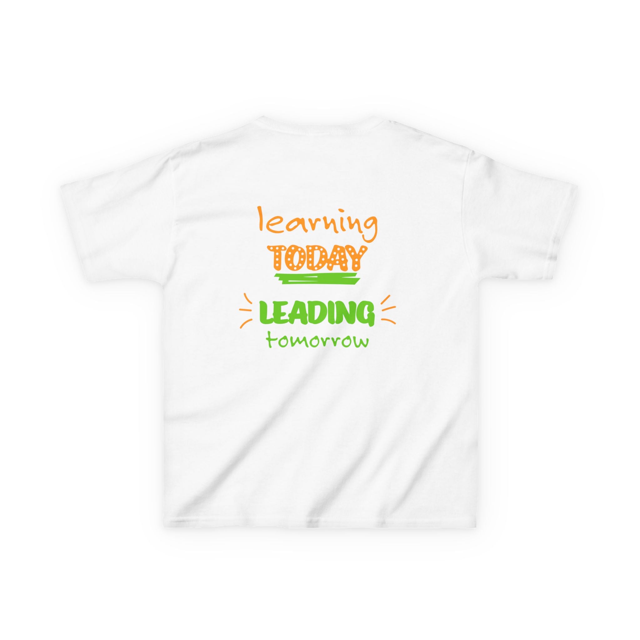 Kids Tee —  Back to School "BOSS" Personalized : "Learning Today, Leading Tomorrow"