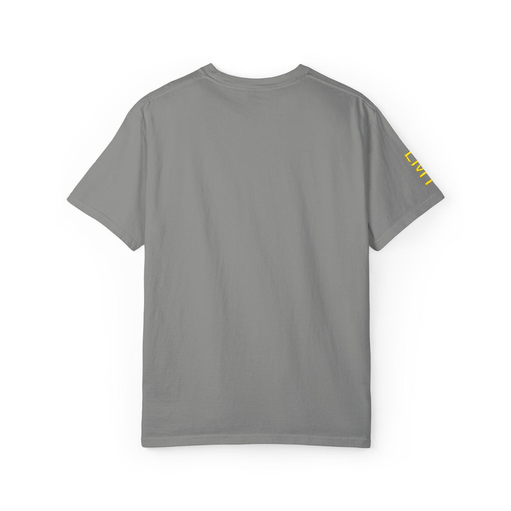 Wolf Moon Pocket T-Shirt — Minimal Black Wolf Circle Tee