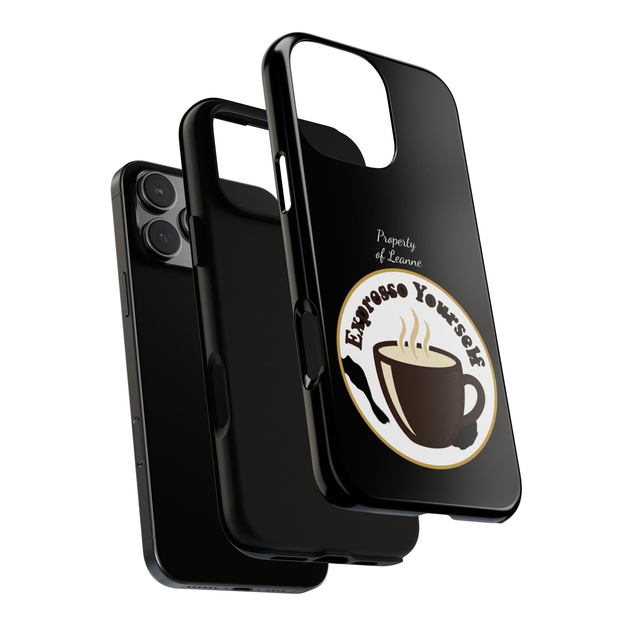 Espresso Yourself Phone Case — Cute Coffee Cup Protective Case for Coffee Lovers