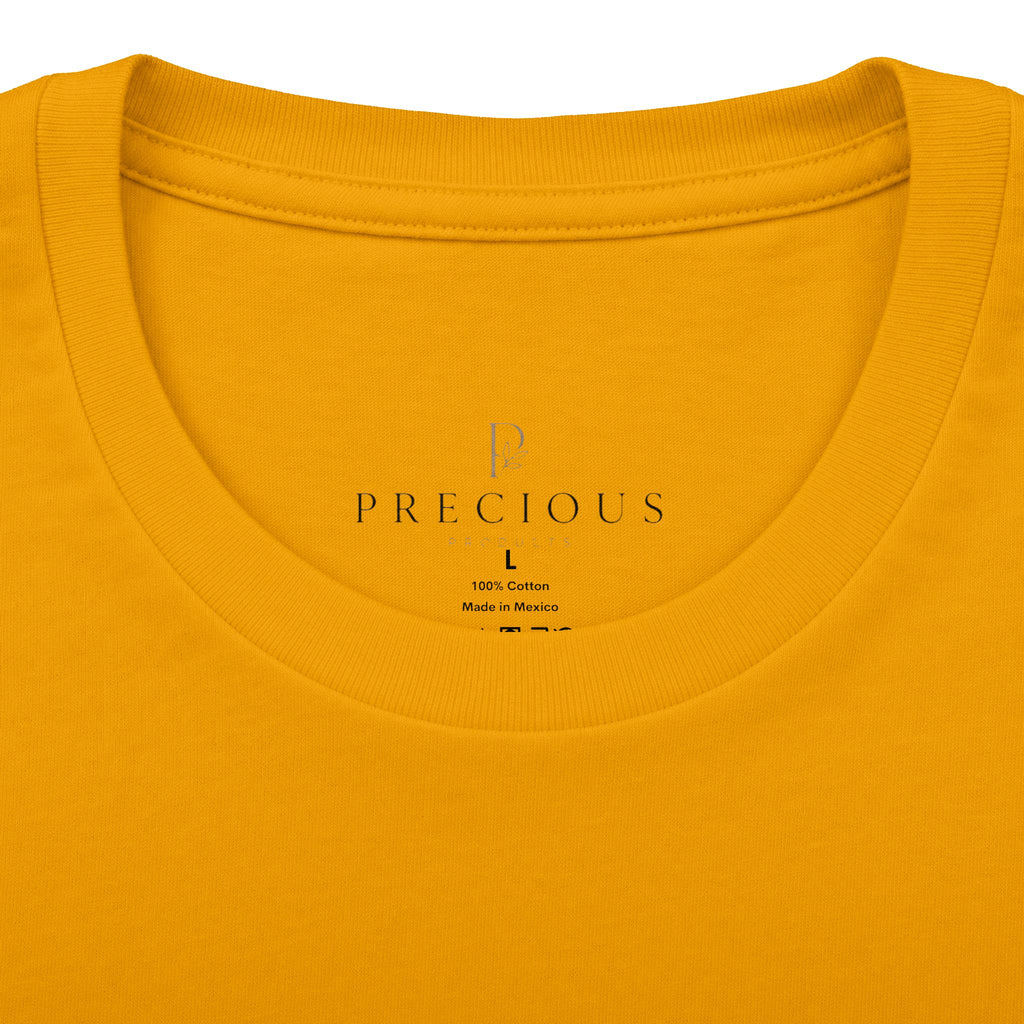 Unisex Personalized Front and Back Cotton Crew Tee