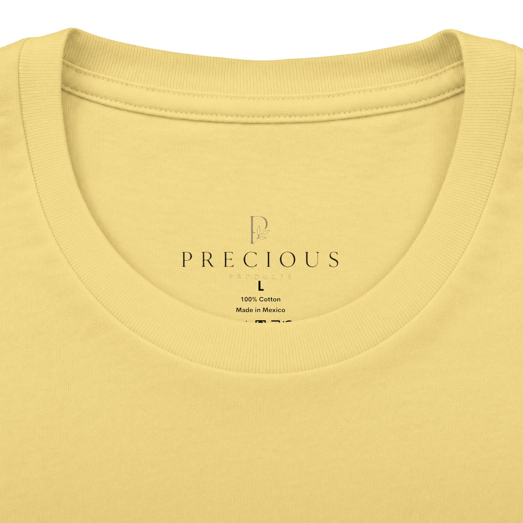 Unisex Personalized Front and Back Cotton Crew Tee
