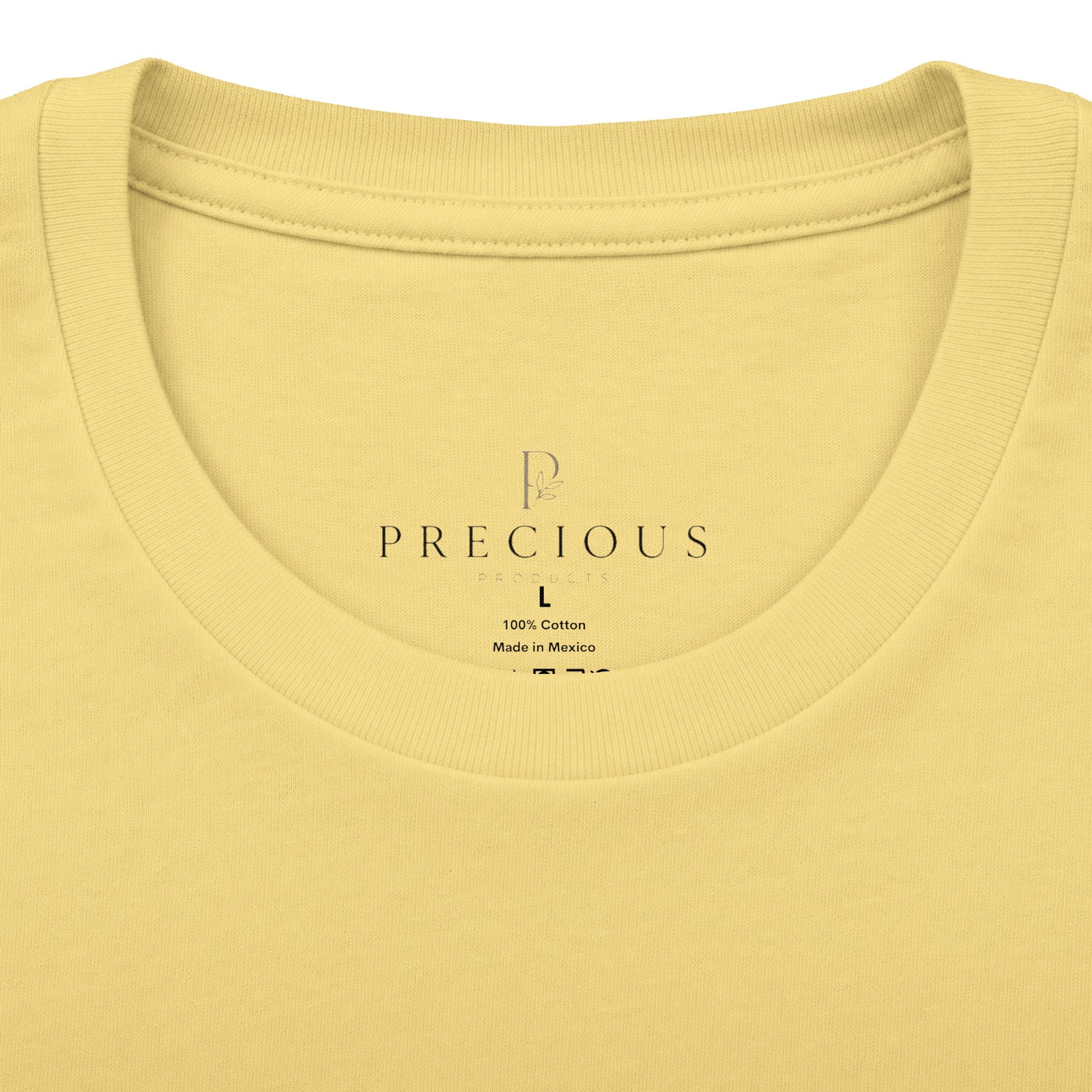 Unisex Personalized Front and Back Cotton Crew Tee