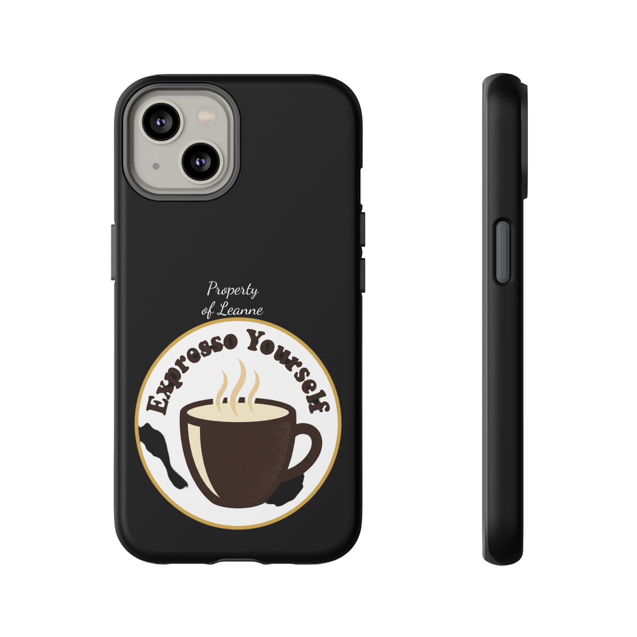 Espresso Yourself Phone Case — Cute Coffee Cup Protective Case for Coffee Lovers
