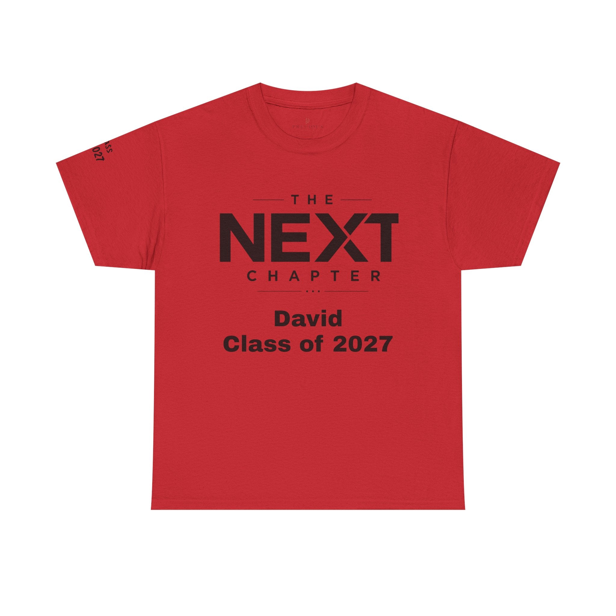 Personalized "Class of" and School pride, Back to School-Unisex Heavy Cotton Tee