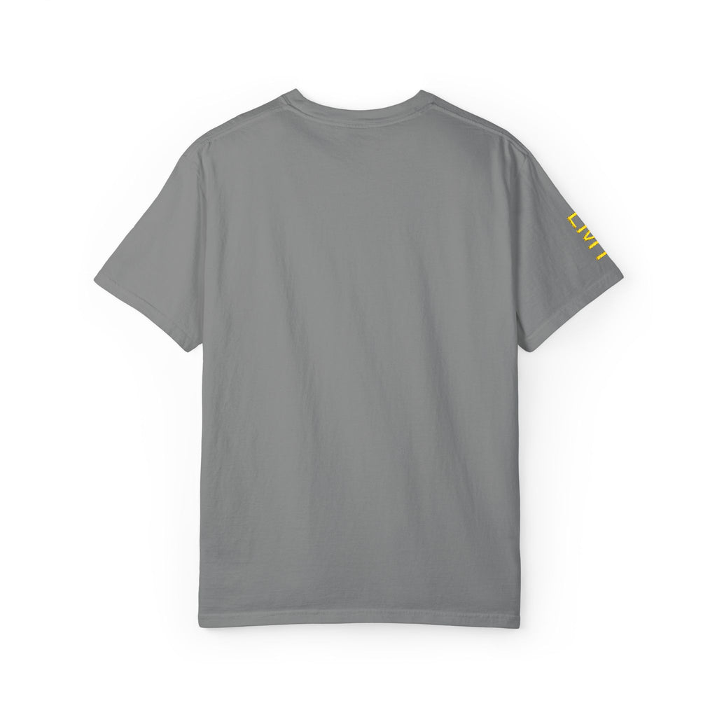Wolf Moon Pocket T-Shirt — Minimal Black Wolf Circle Tee