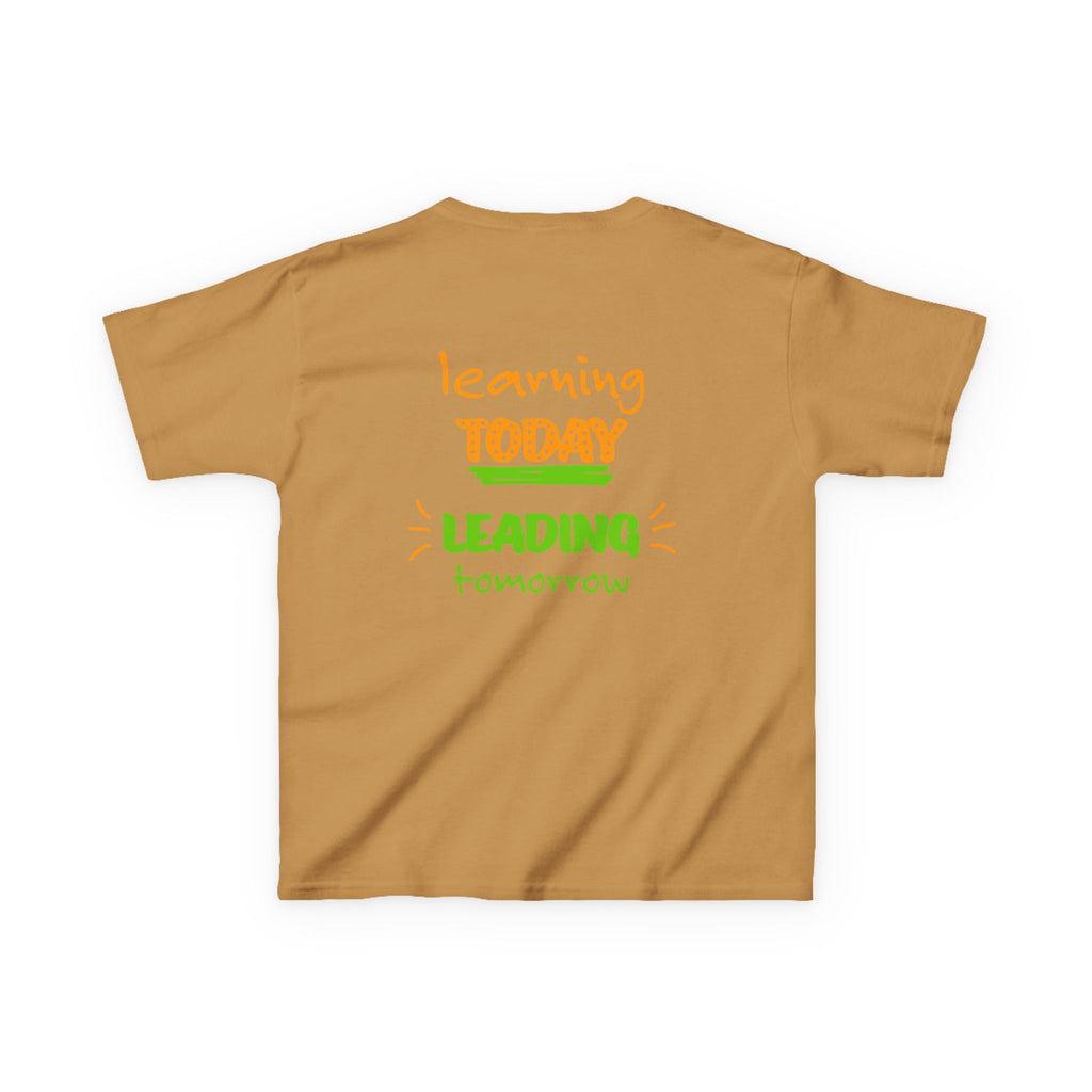 Kids Tee —  Back to School "BOSS" Personalized : "Learning Today, Leading Tomorrow"