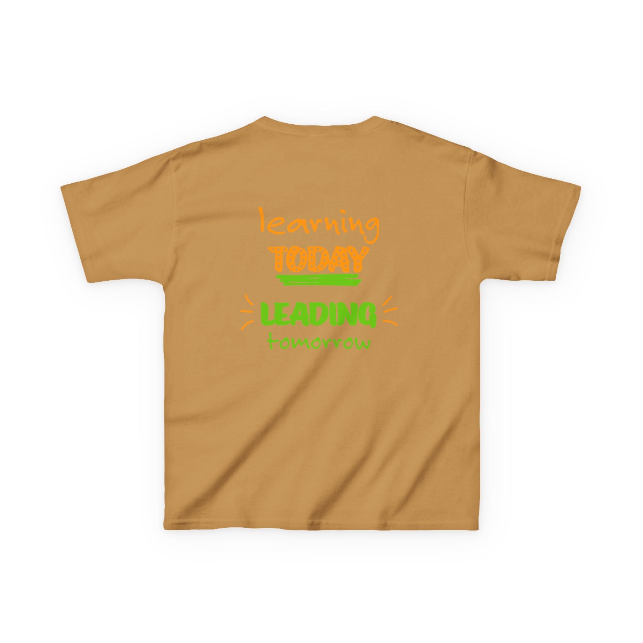 Kids Tee —  Back to School "BOSS" Personalized : "Learning Today, Leading Tomorrow"