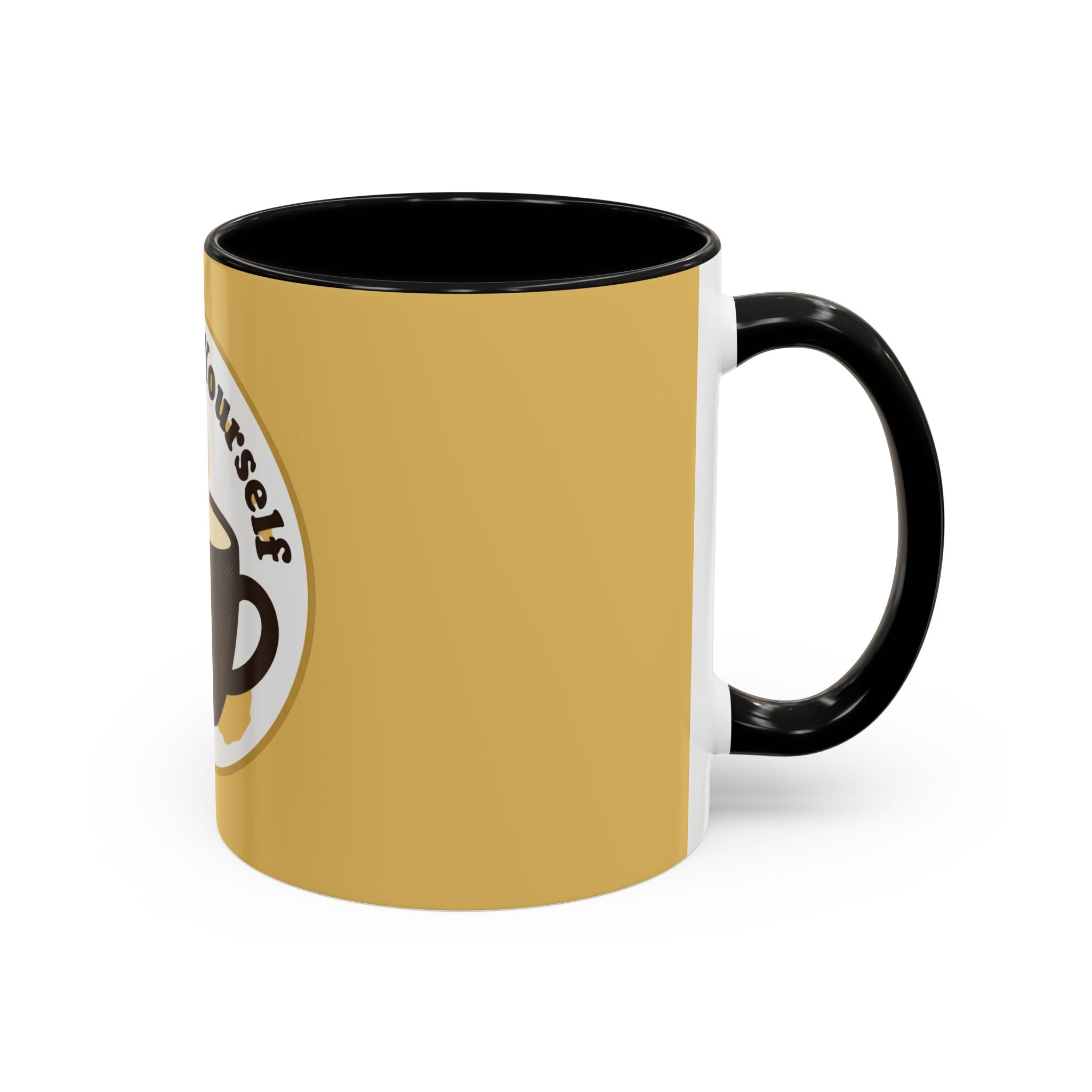 Personalized Espresso Yourself Accent Coffee Mug - Funny Coffee Lover Gift (11/15oz)