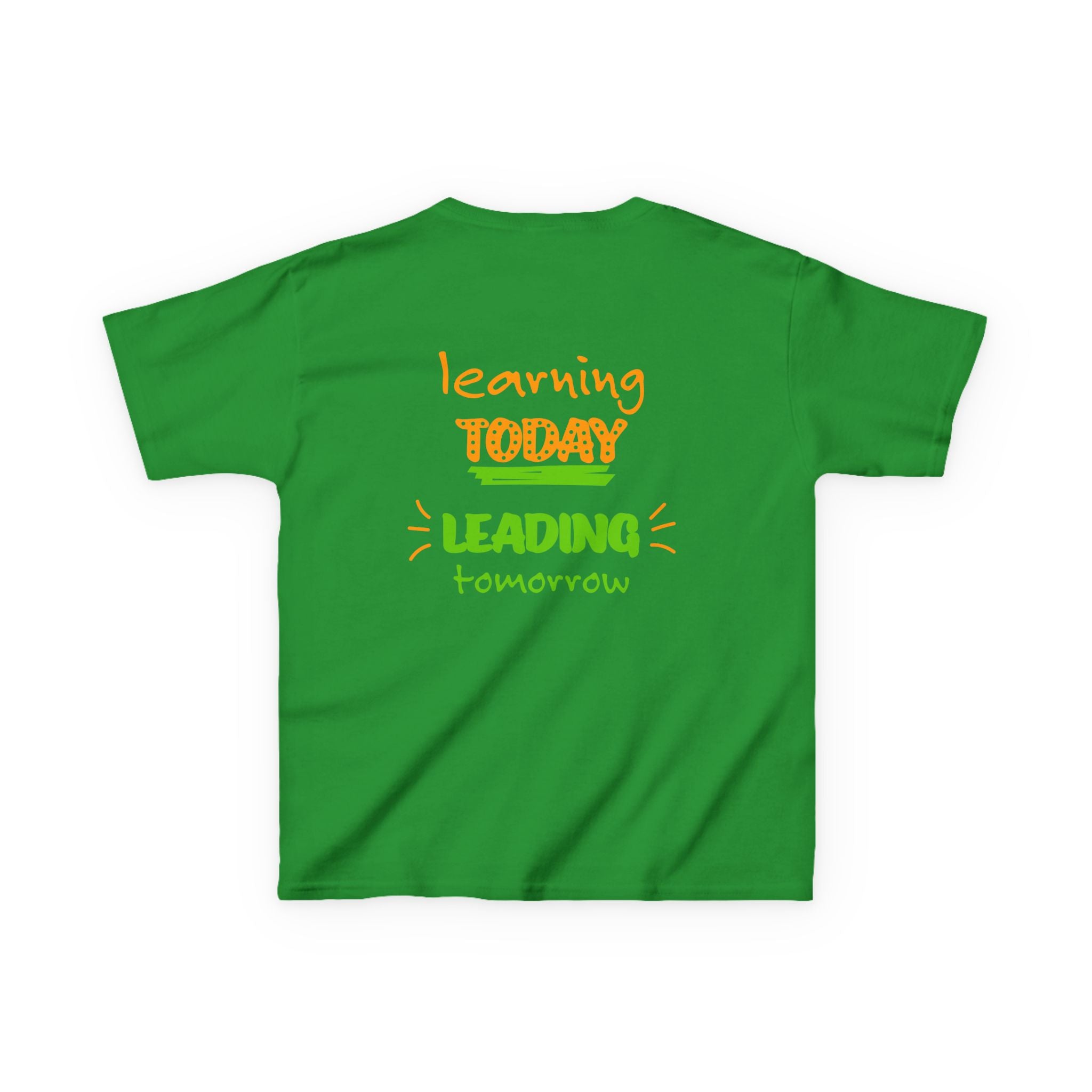 Kids Tee —  Back to School "BOSS" Personalized : "Learning Today, Leading Tomorrow"