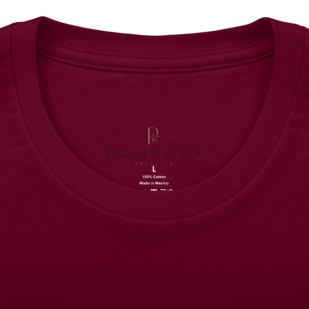 Unisex Personalized Front and Back Cotton Crew Tee