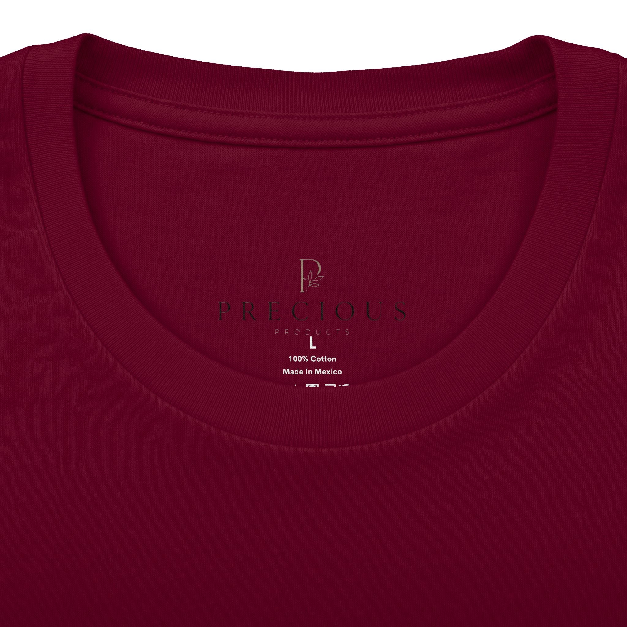 Unisex Personalized Front and Back Cotton Crew Tee