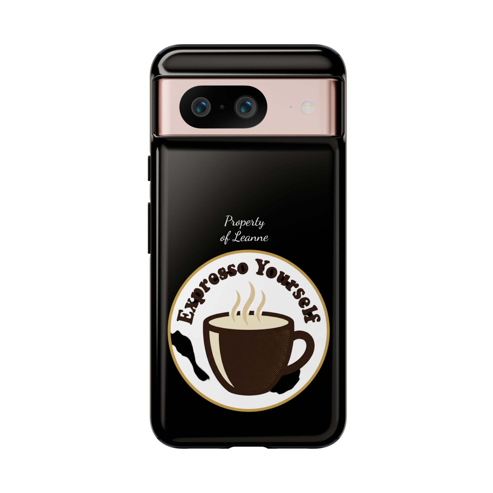 Espresso Yourself Phone Case — Cute Coffee Cup Protective Case for Coffee Lovers