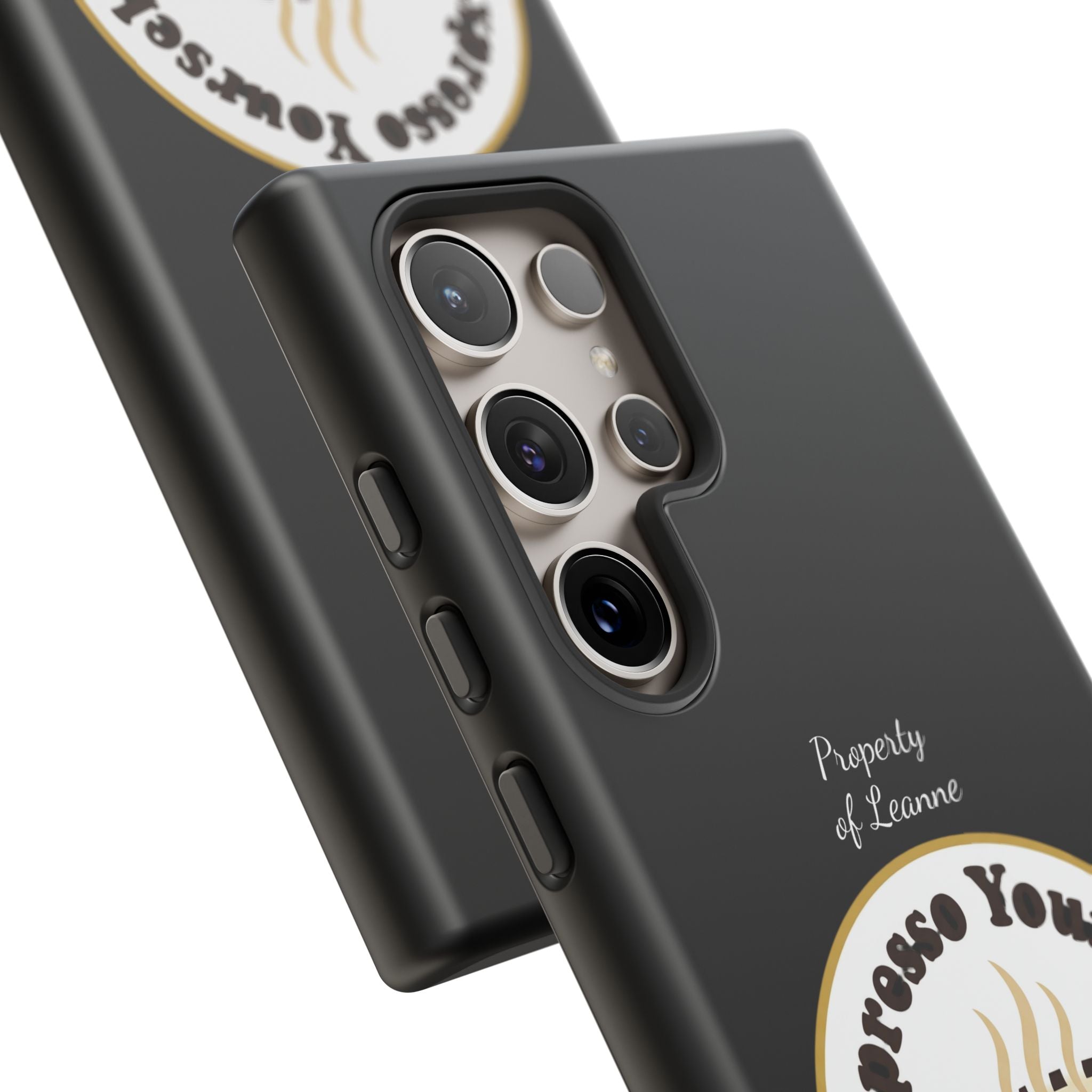 Espresso Yourself Phone Case — Cute Coffee Cup Protective Case for Coffee Lovers