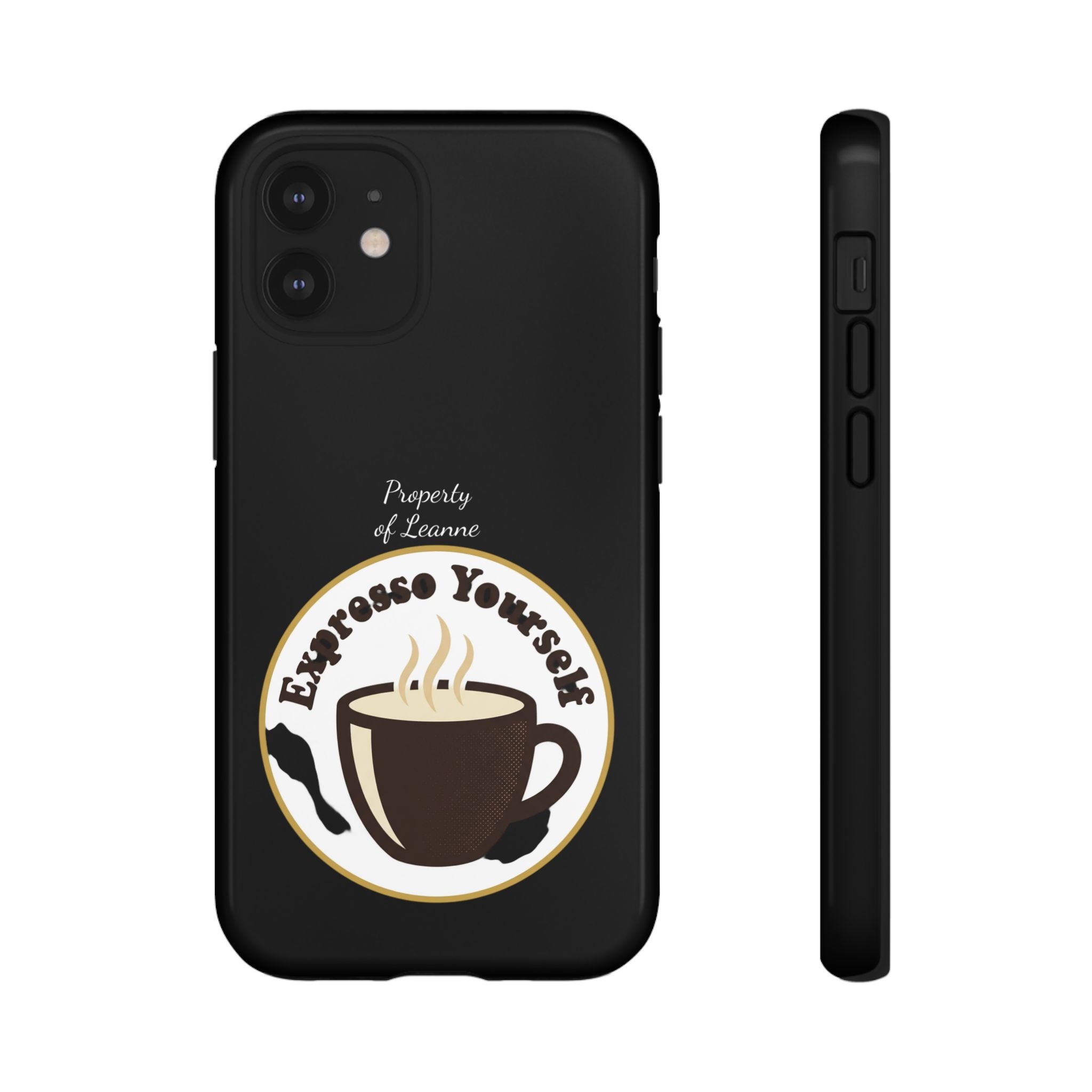 Espresso Yourself Phone Case — Cute Coffee Cup Protective Case for Coffee Lovers