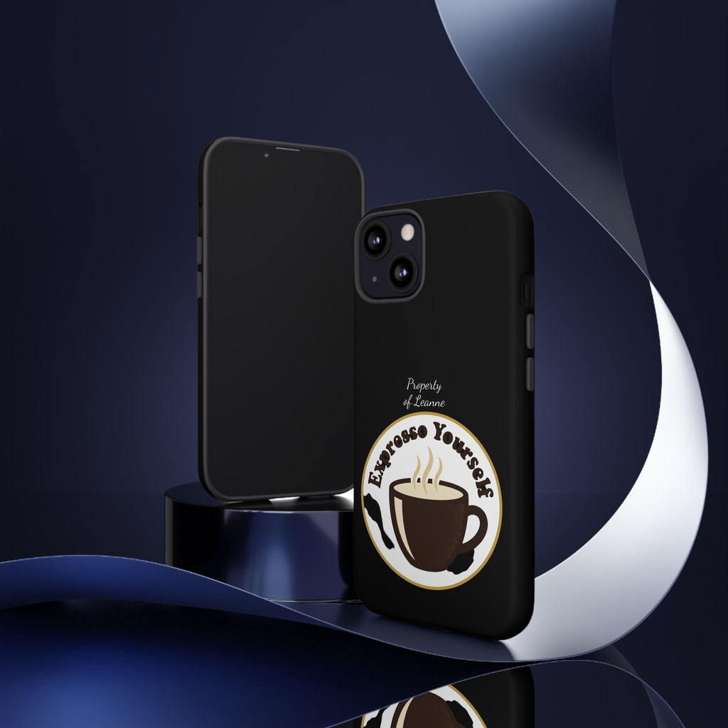 Espresso Yourself Phone Case — Cute Coffee Cup Protective Case for Coffee Lovers