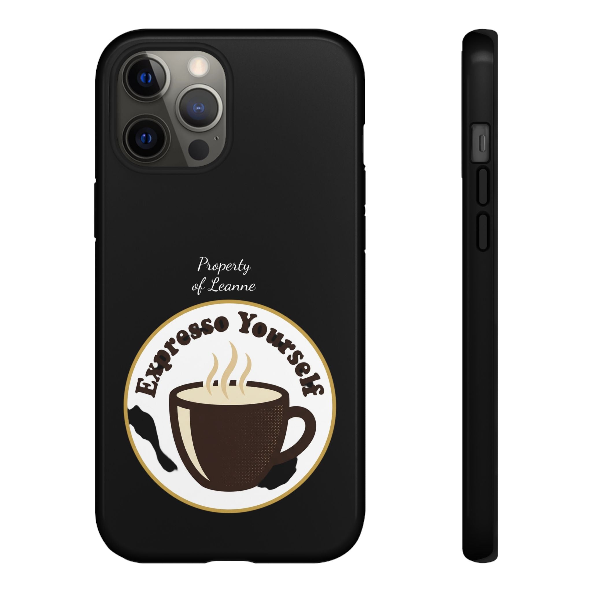 Espresso Yourself Phone Case — Cute Coffee Cup Protective Case for Coffee Lovers