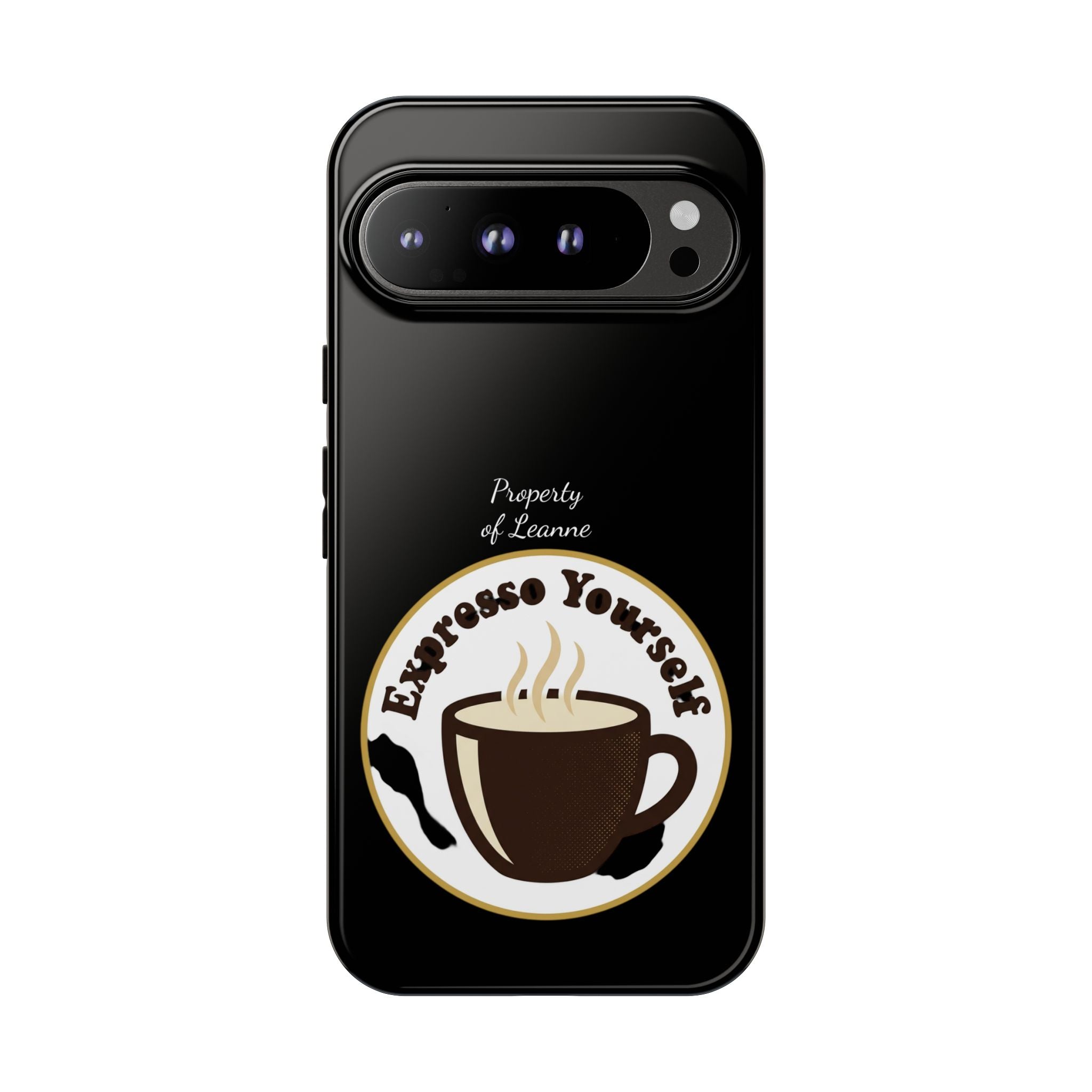 Espresso Yourself Phone Case — Cute Coffee Cup Protective Case for Coffee Lovers