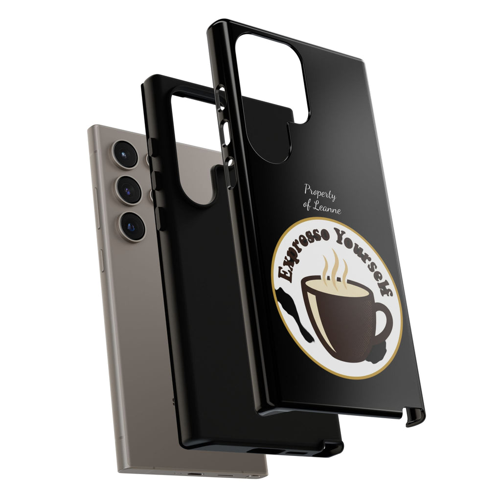 Espresso Yourself Phone Case — Cute Coffee Cup Protective Case for Coffee Lovers