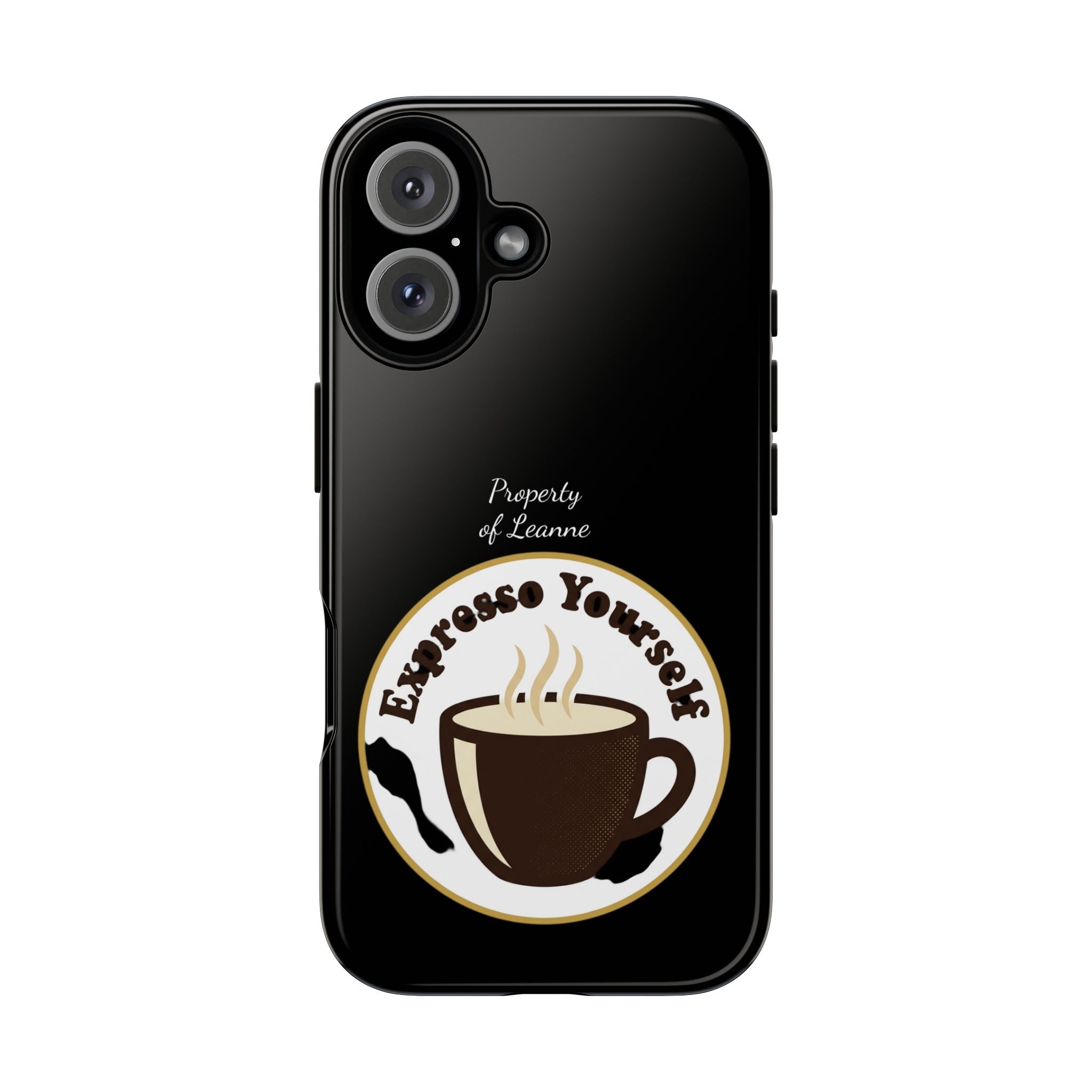 Espresso Yourself Phone Case — Cute Coffee Cup Protective Case for Coffee Lovers